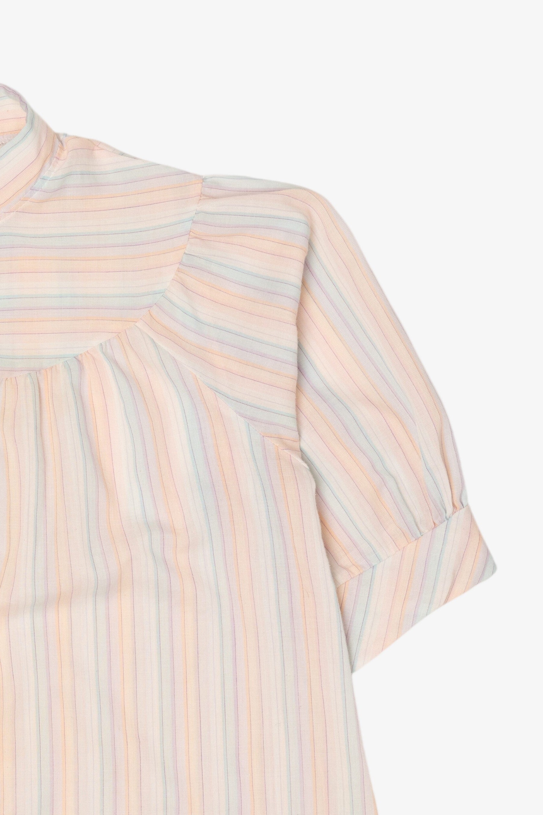 Vintage Andra, Inc Striped Button Up Blouse (1990s)