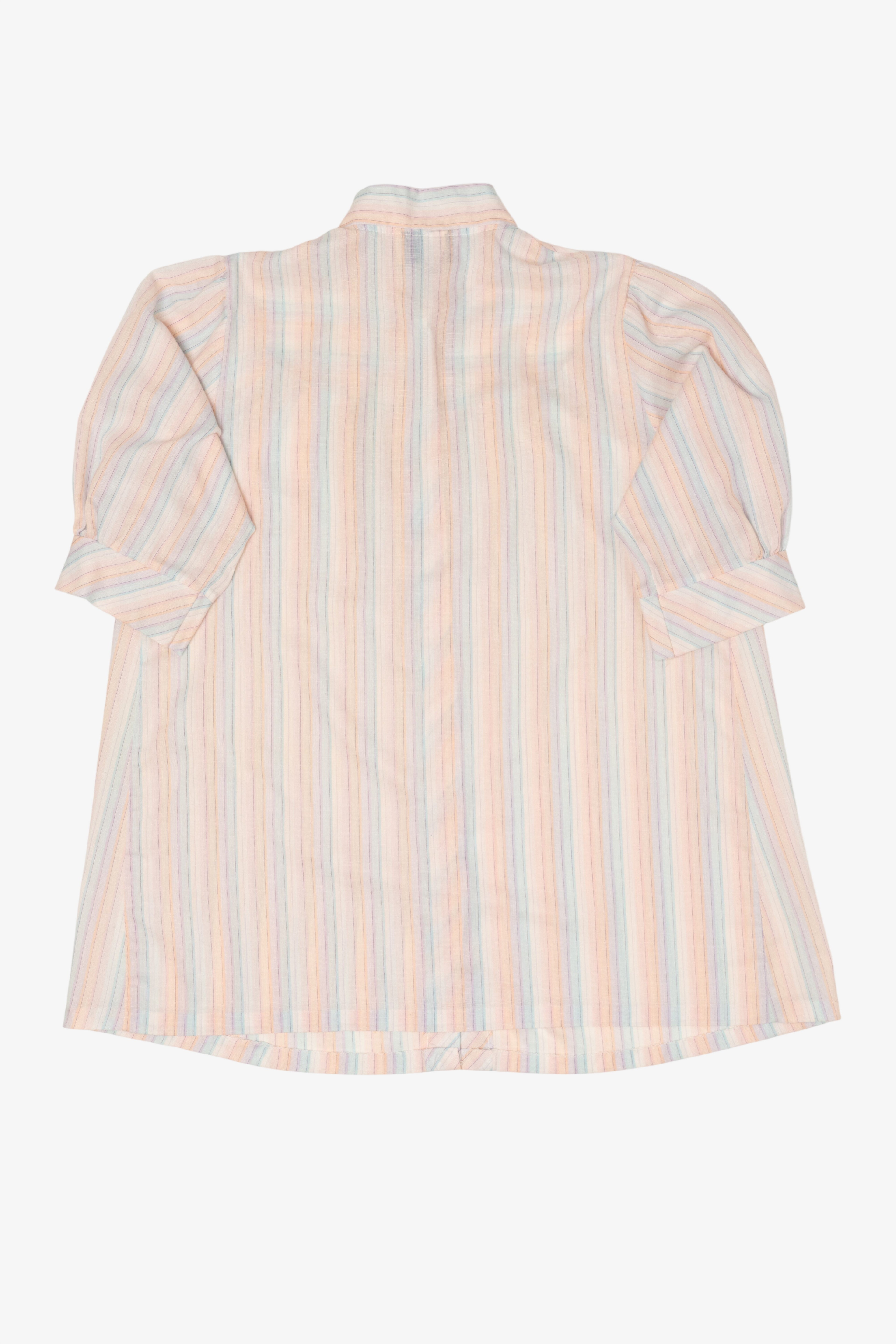 Vintage Andra, Inc Striped Button Up Blouse (1990s)