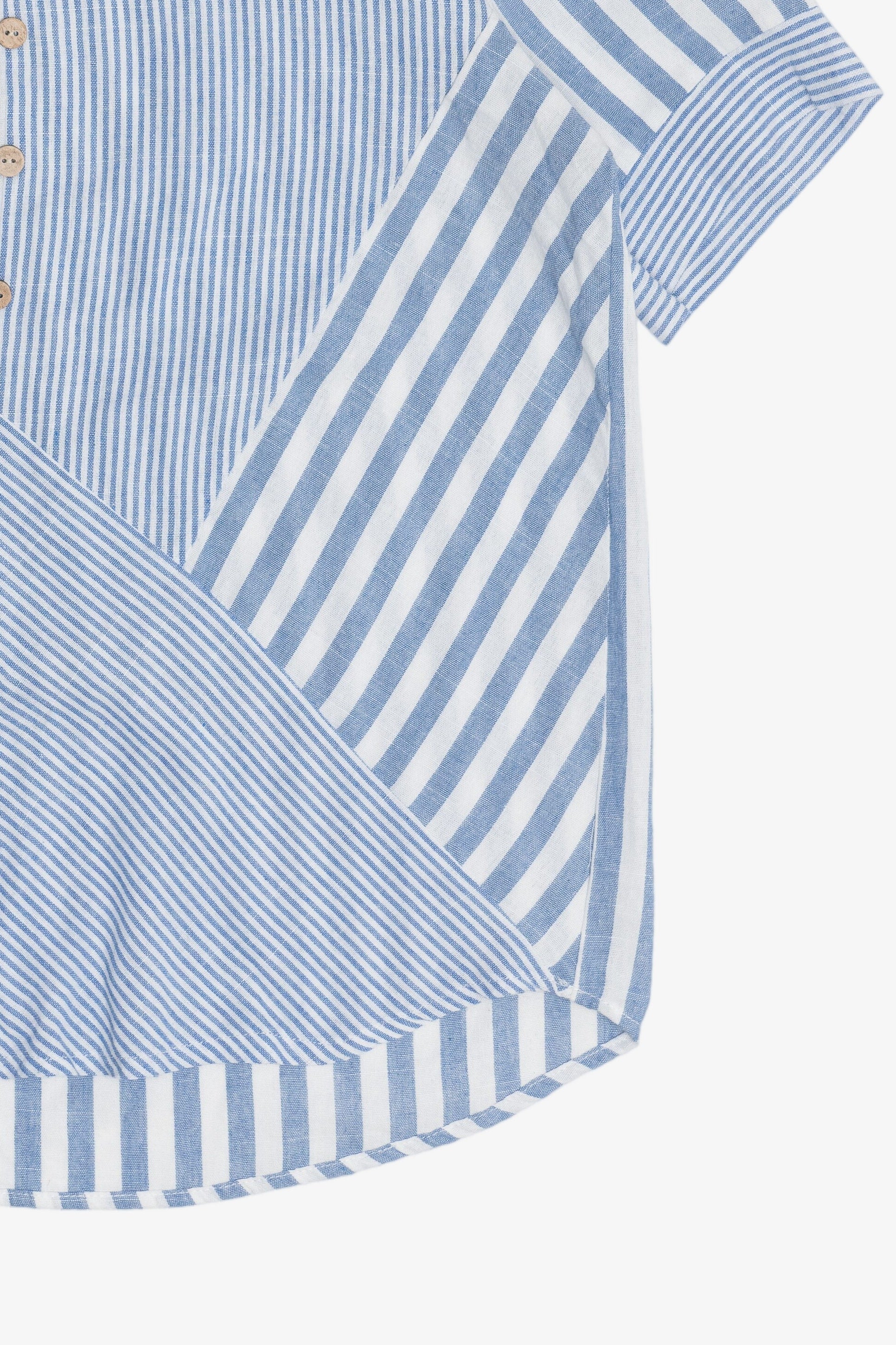 Patchwork Hickory Stripe Top (2010s)