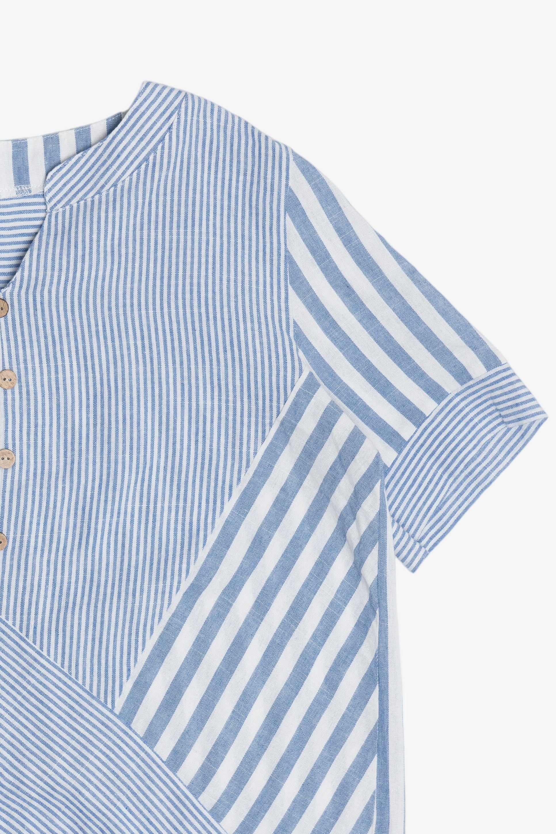 Patchwork Hickory Stripe Top (2010s)