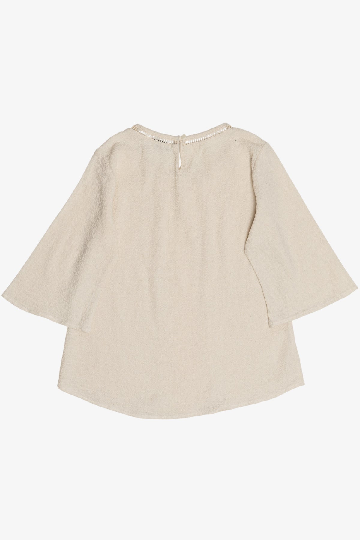 Carolina Giret Lace Detail 3/4 Sleeve Top (2010s)