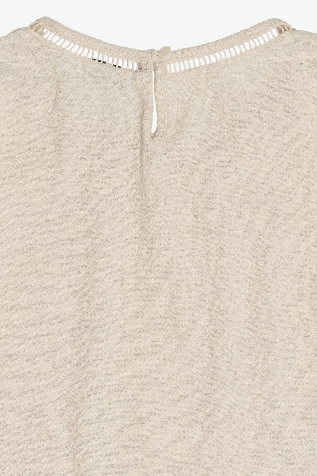 Carolina Giret Lace Detail 3/4 Sleeve Top (2010s)