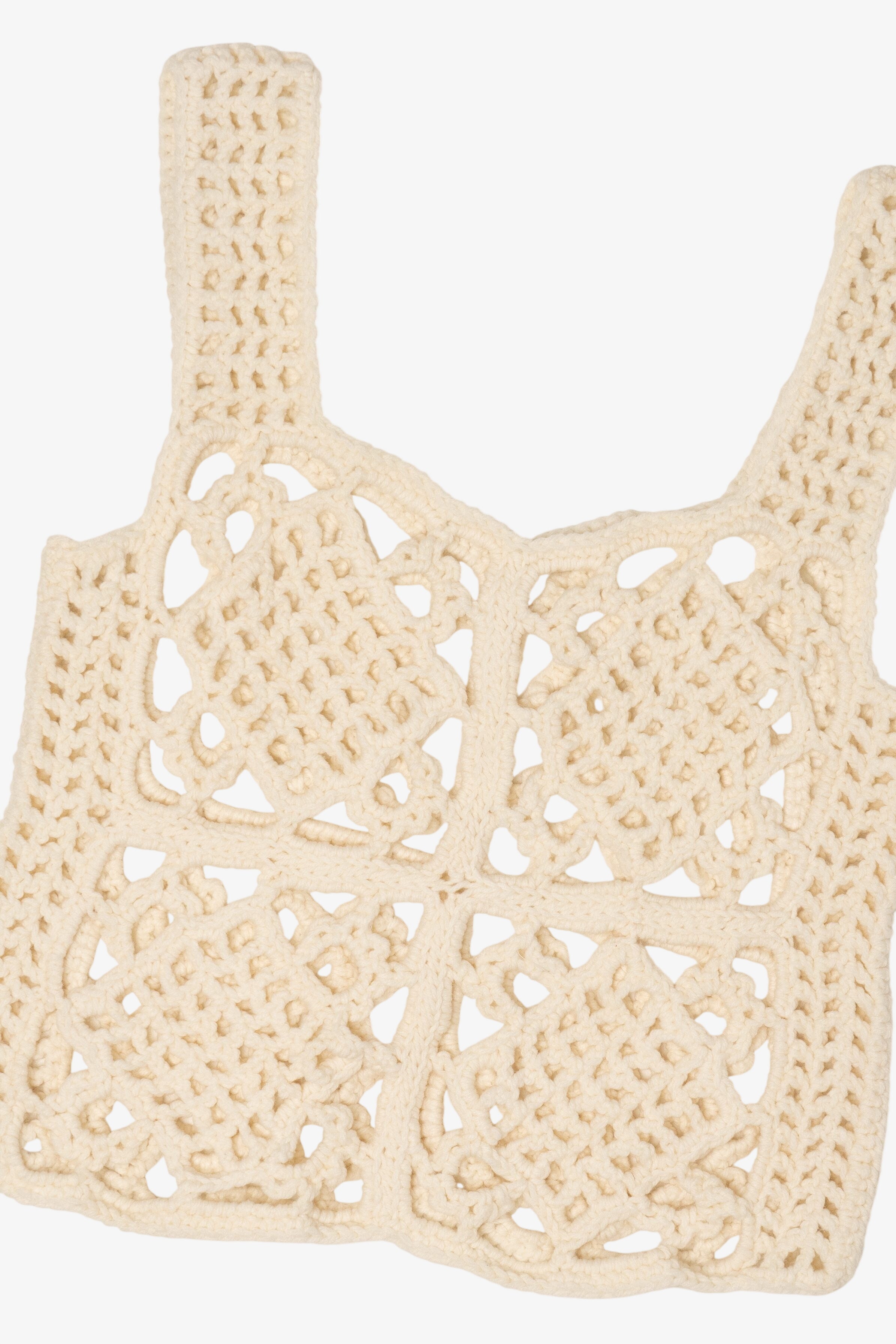 Ivory Crochet Top (2020s)