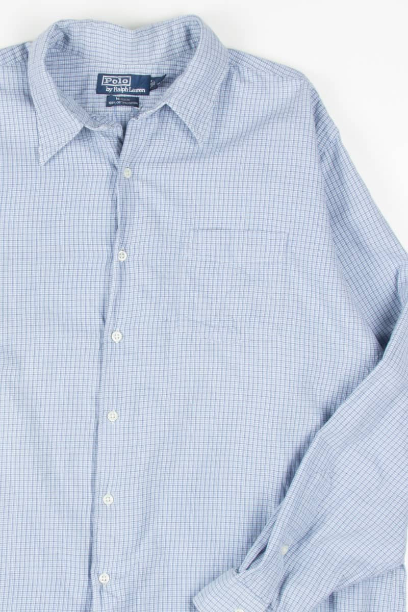 Mini Houndstooth Polo By Ralph Lauren Button Up Shirt 755