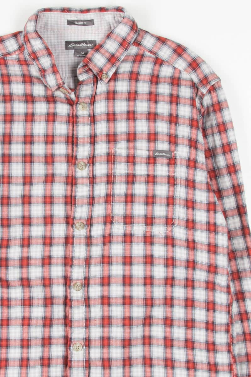 Double Layer Eddie Bauer Button Up Shirt 764