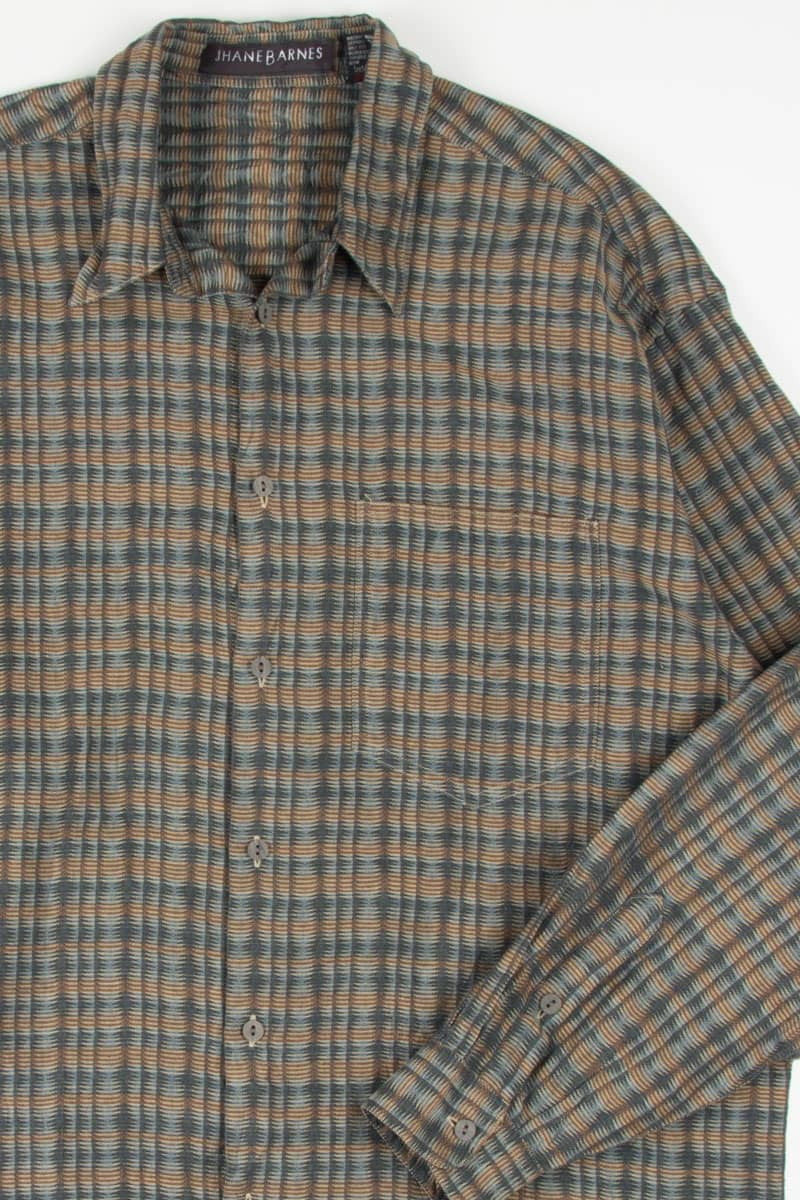 Soundwave Striped Button Up Shirt 776