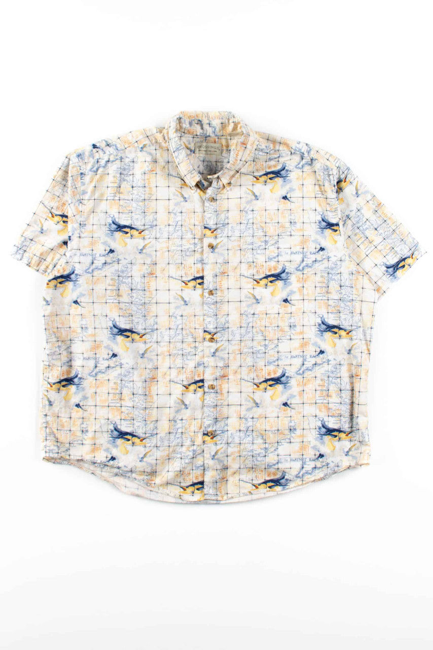 Marlin Maps Button Up Shirt