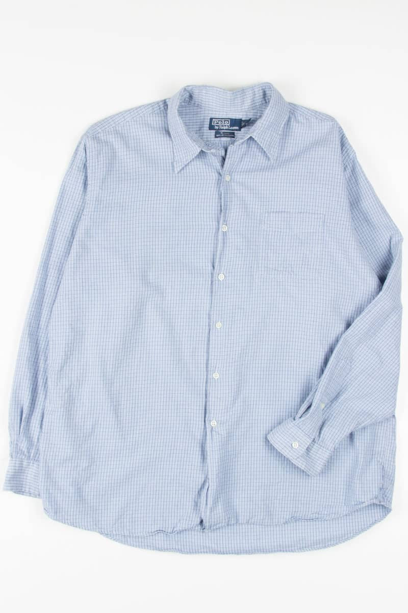 Mini Houndstooth Polo By Ralph Lauren Button Up Shirt 755
