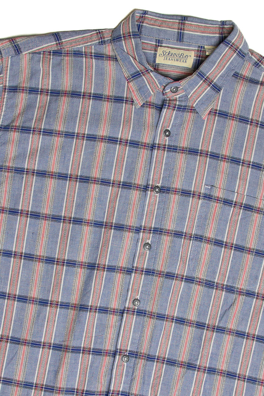 Vintage St. Johns Bay Button Up Shirt 1053