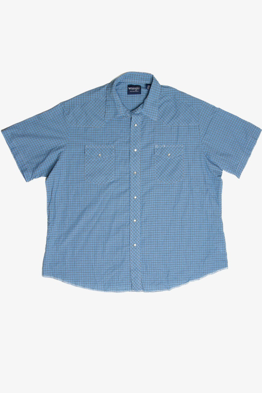 Recycled Wrangler Button Up Shirt 1057