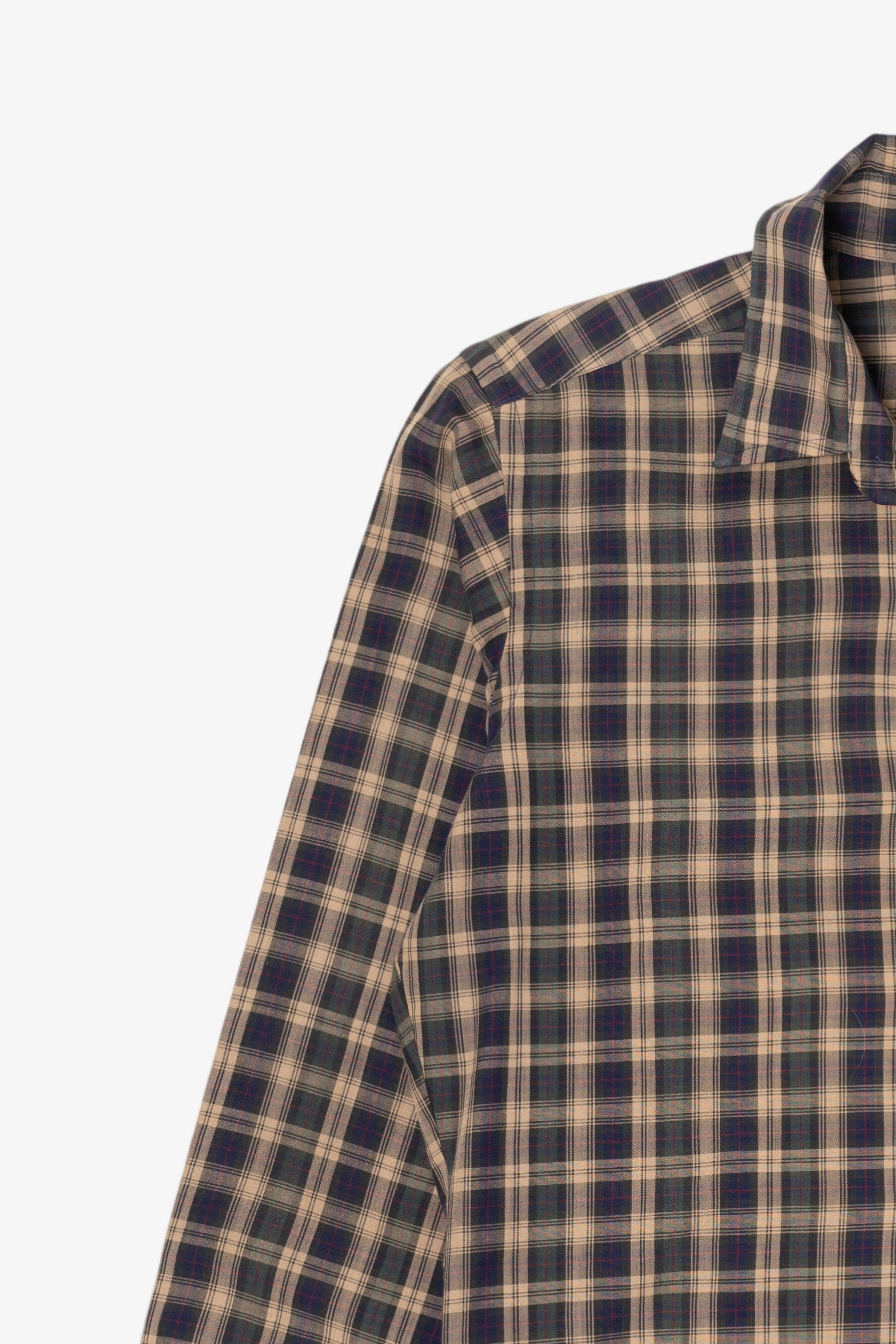 Vintage Ohrbach's Single Needle Tailoring Button Up Shirt (1980s)
