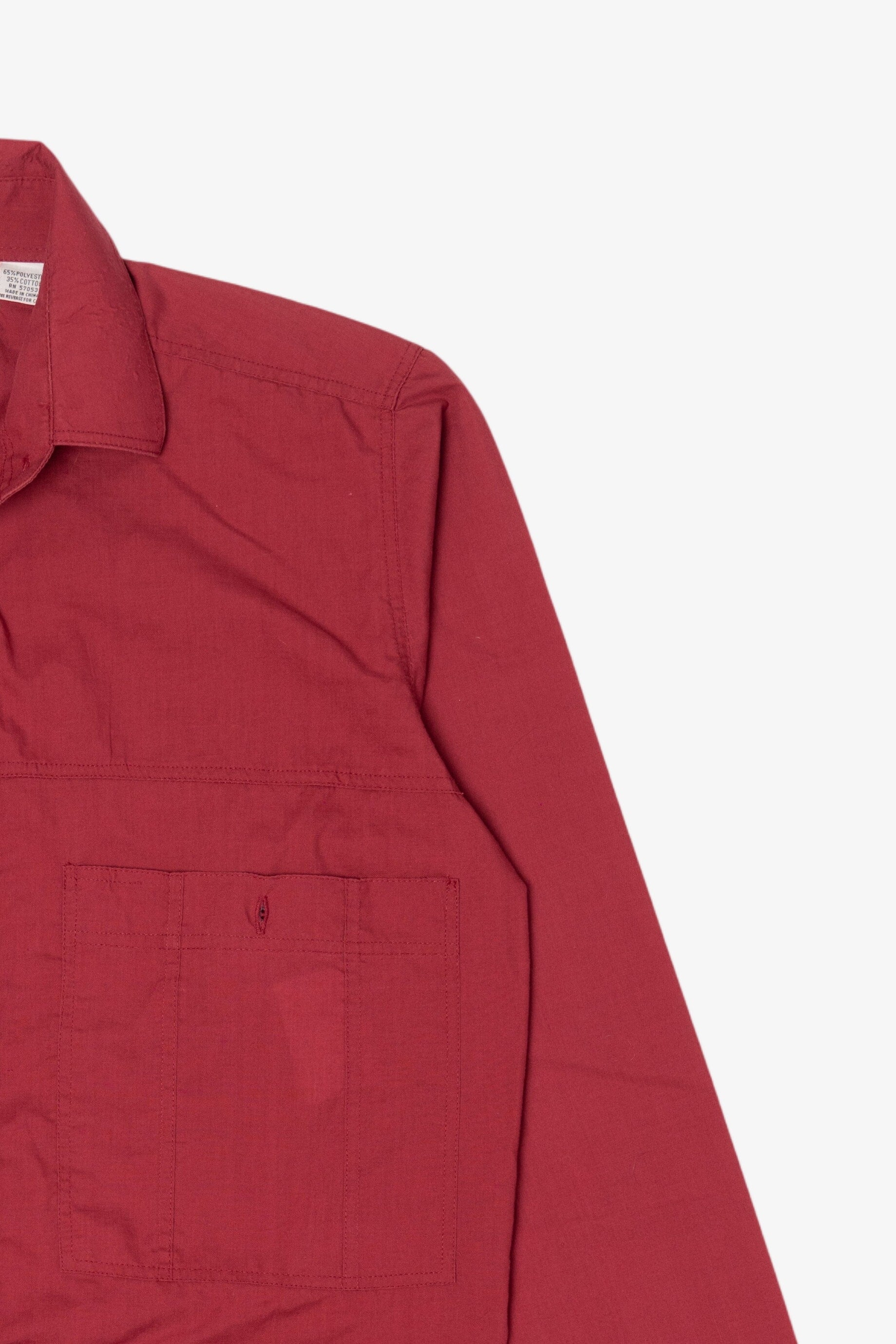 Vintage Red Expressions Button Up Shirt (1990s)