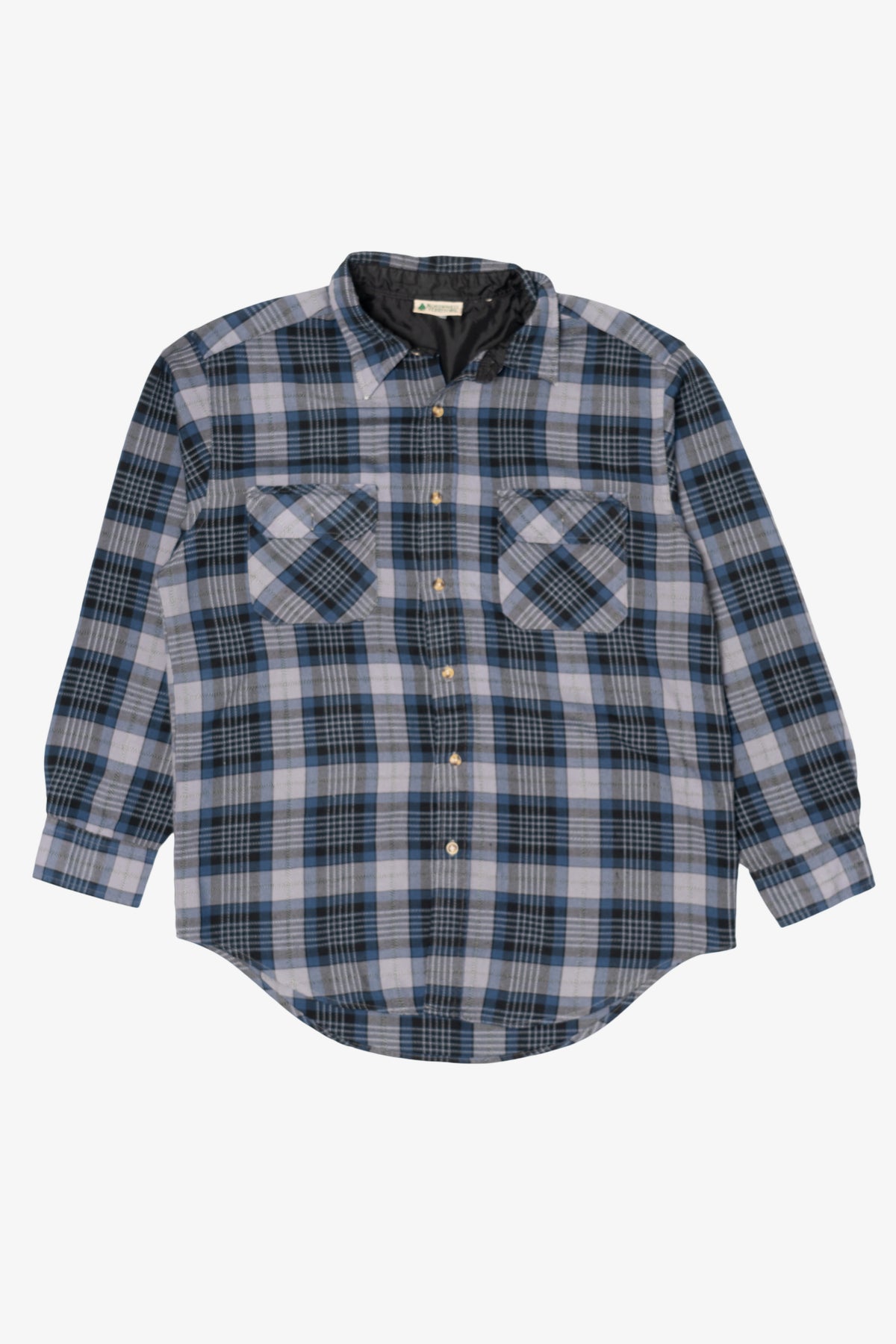 Vintage Blue Northwest Territory Button Up Shirt (1990s)