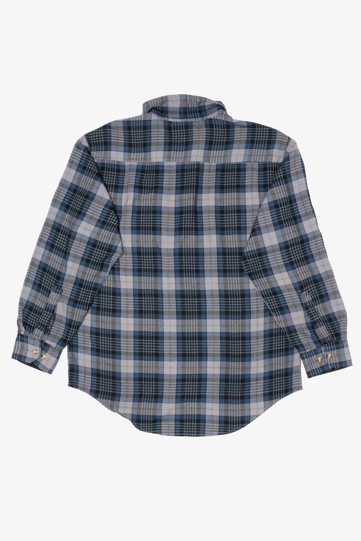 Vintage Blue Northwest Territory Button Up Shirt (1990s)
