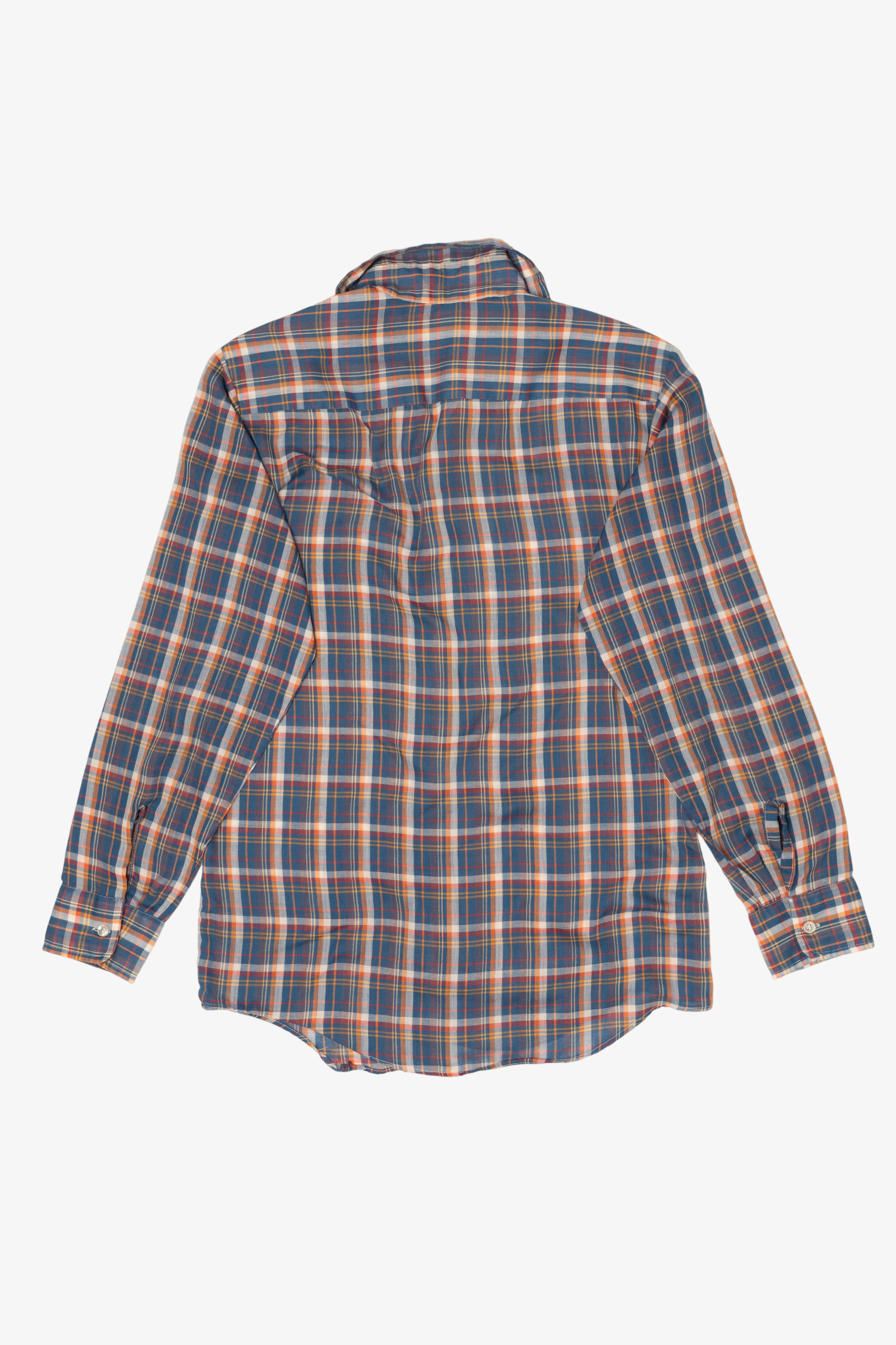 Vintage Plaid Button Up Shirt (1990s)