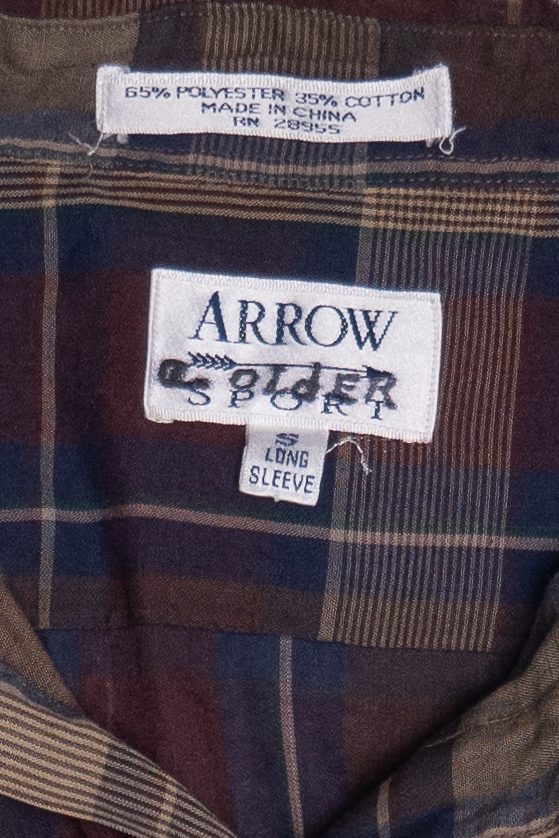 Vintage Arrow Sport Button Down Shirt (1990s)