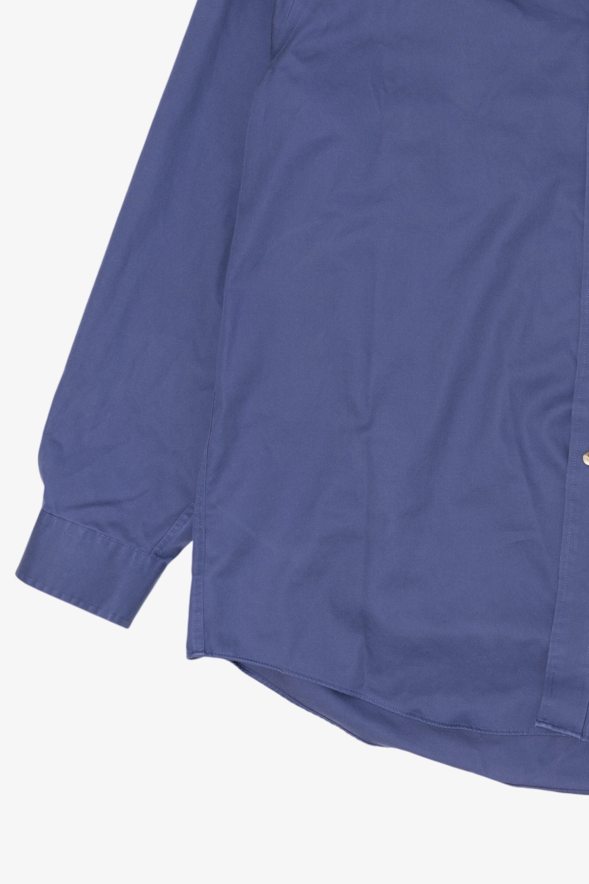 Vintage Blue L.L. Bean Wrinkle Resistant Button Up Shirt (1990s)