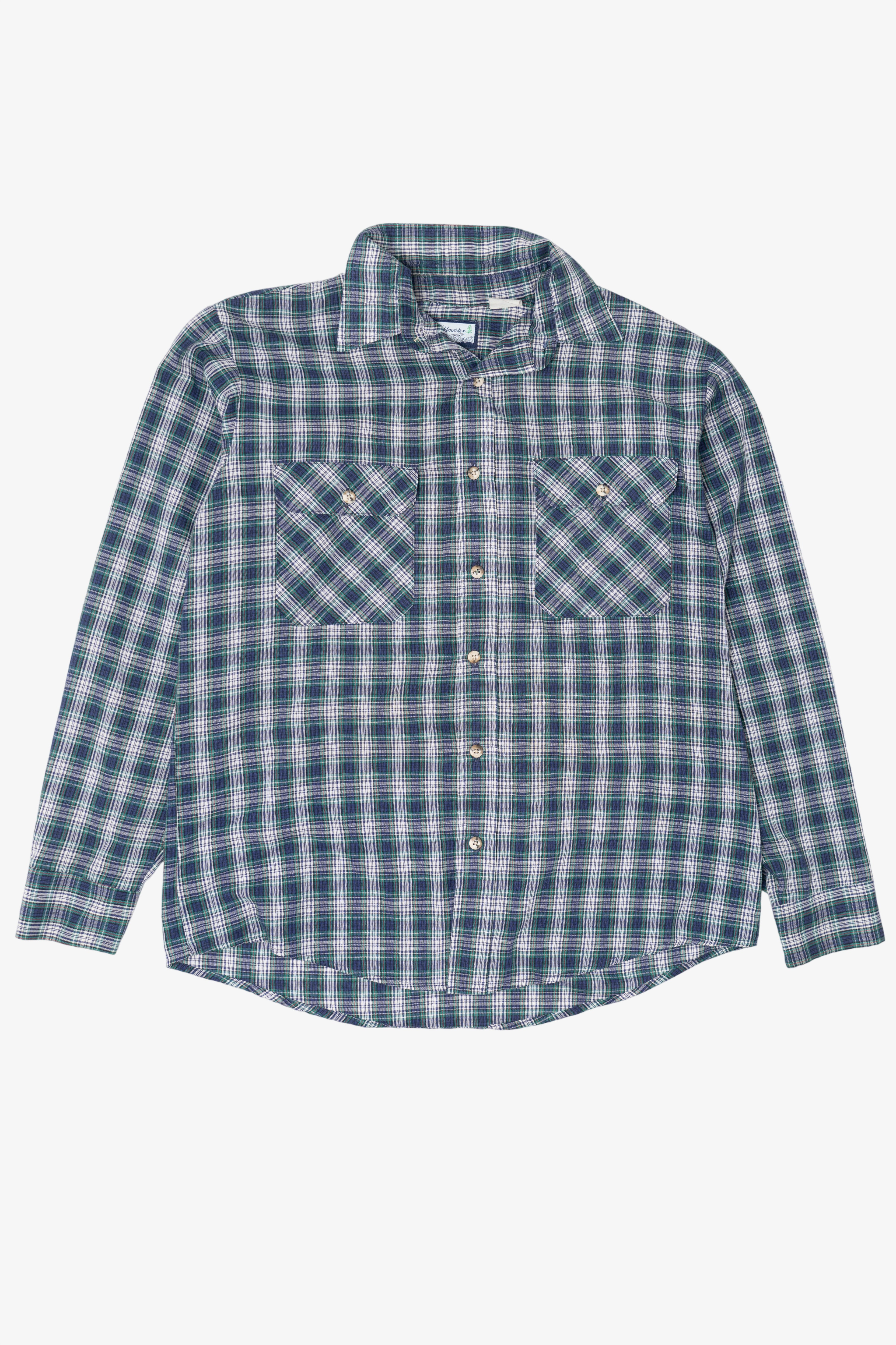 Vintage Fieldmaster Plaid Button Up Shirt (1980s)