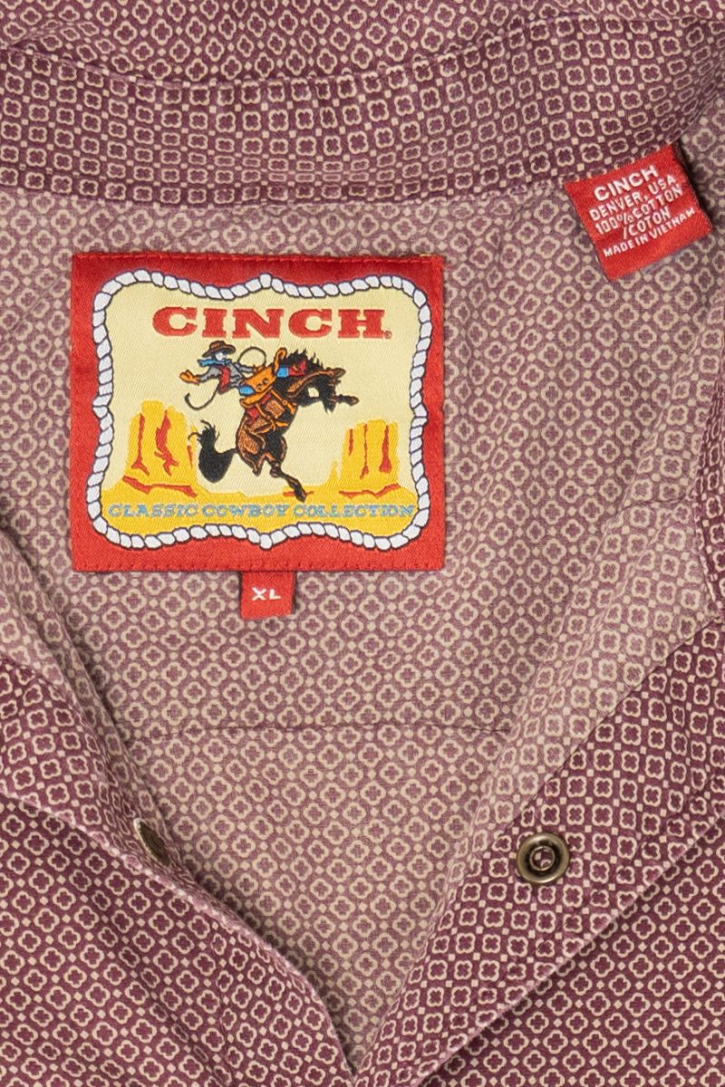 Vintage Cinch Classic Cowboy Collection Button Up Shirt (1990s)