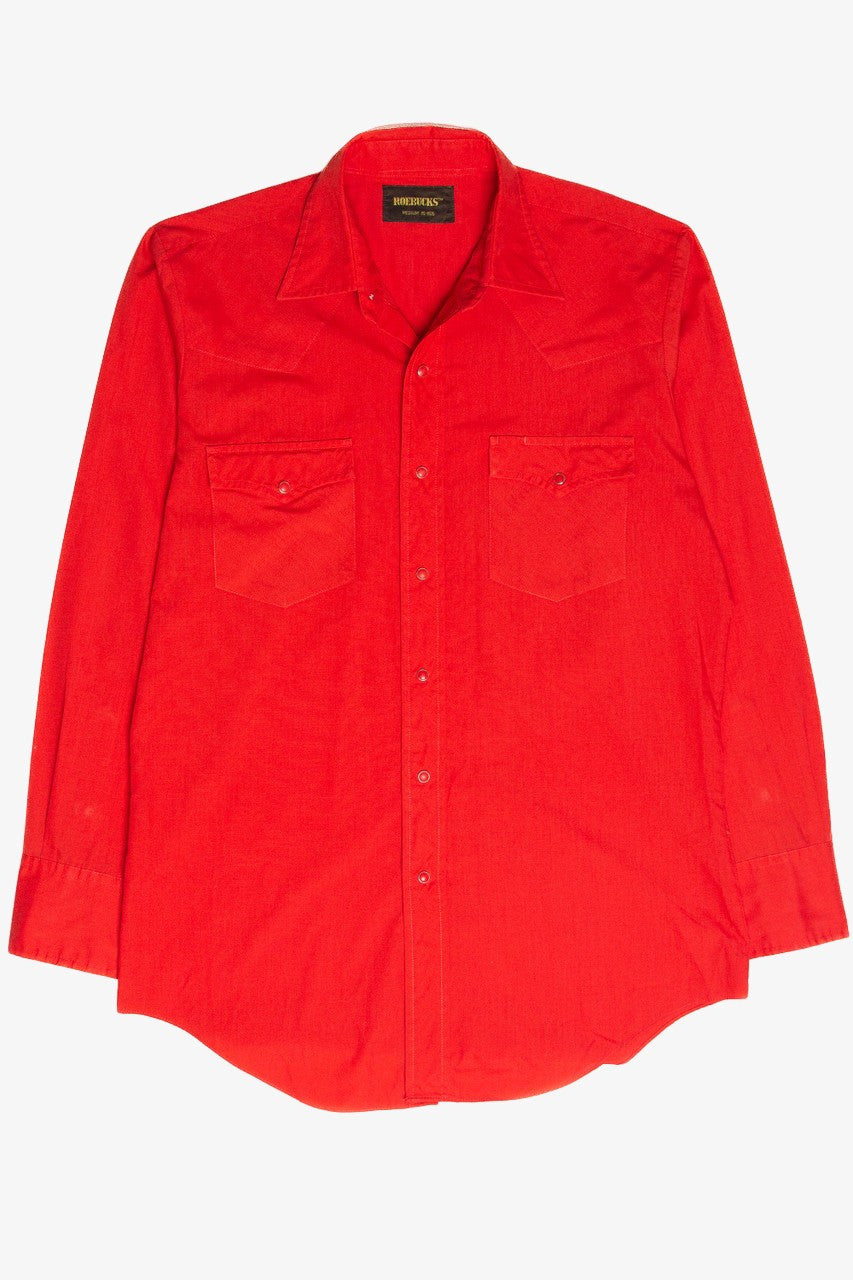 Vintage Roebucks Western Button Up Shirt