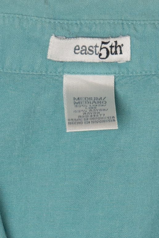 Vintage Aqua East 5th Button Up Shirt (2000s)