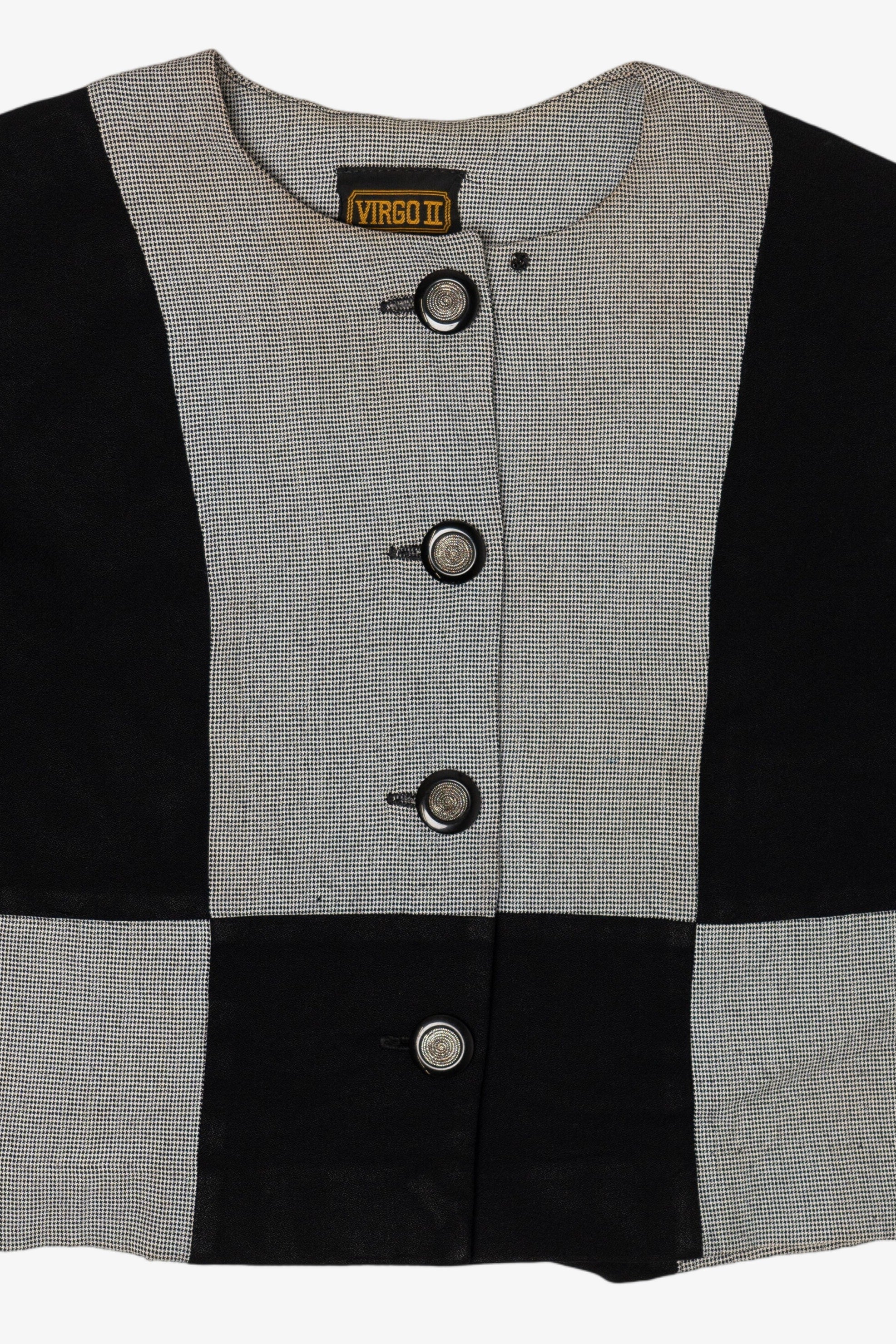 Vintage Virgo II Checkered Button Up Shirt (1980s)