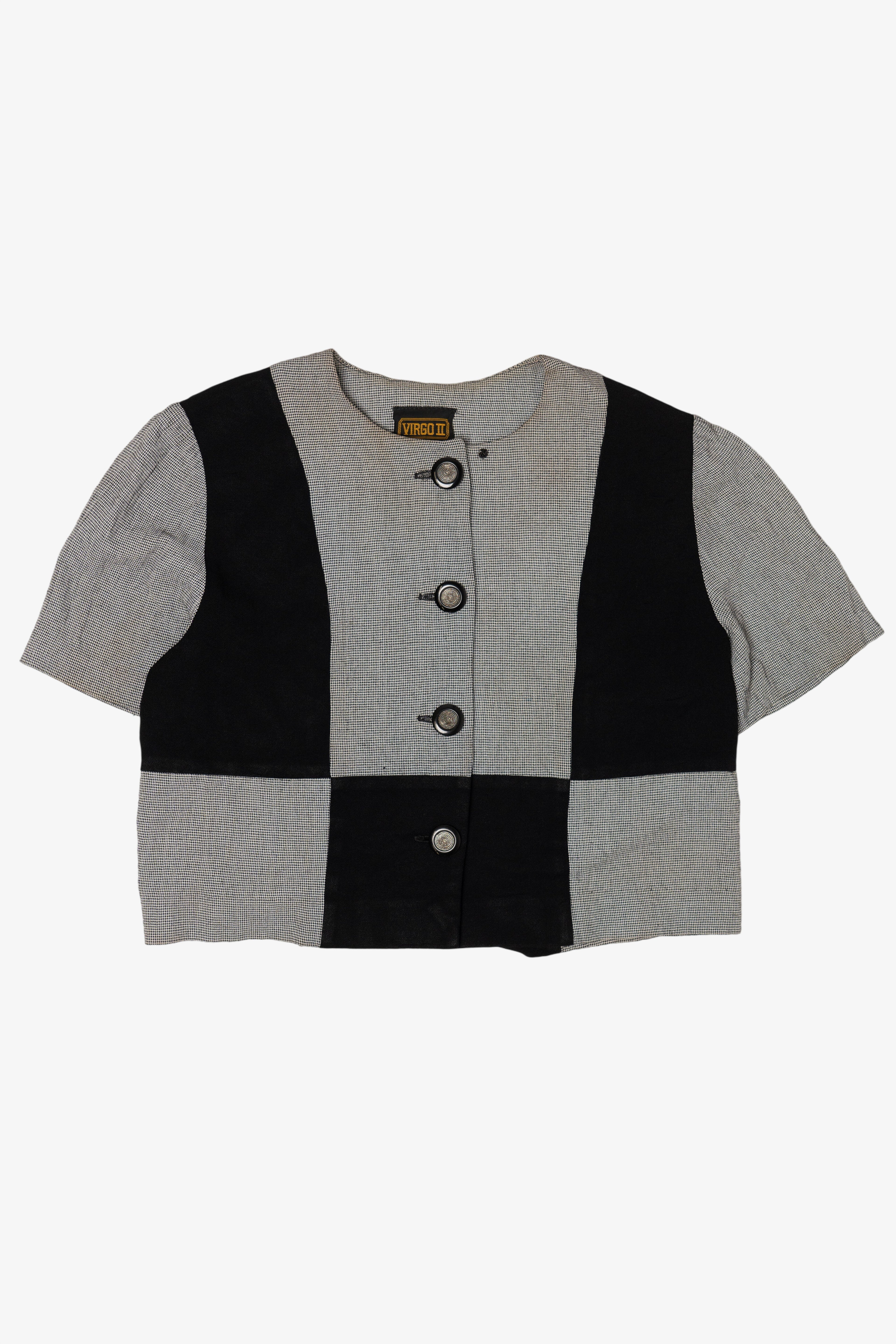 Vintage Virgo II Checkered Button Up Shirt (1980s)