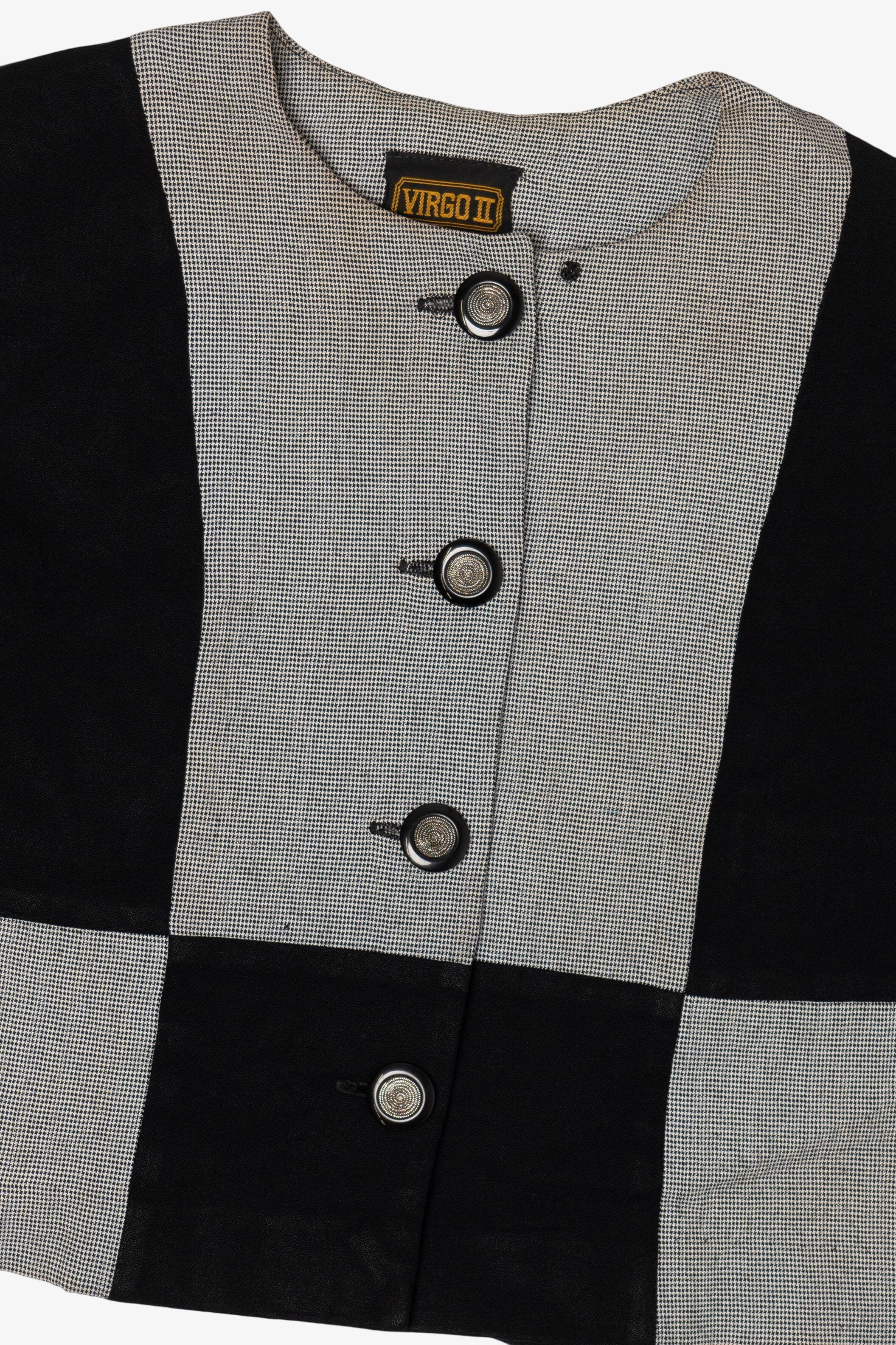 Vintage Virgo II Checkered Button Up Shirt (1980s)