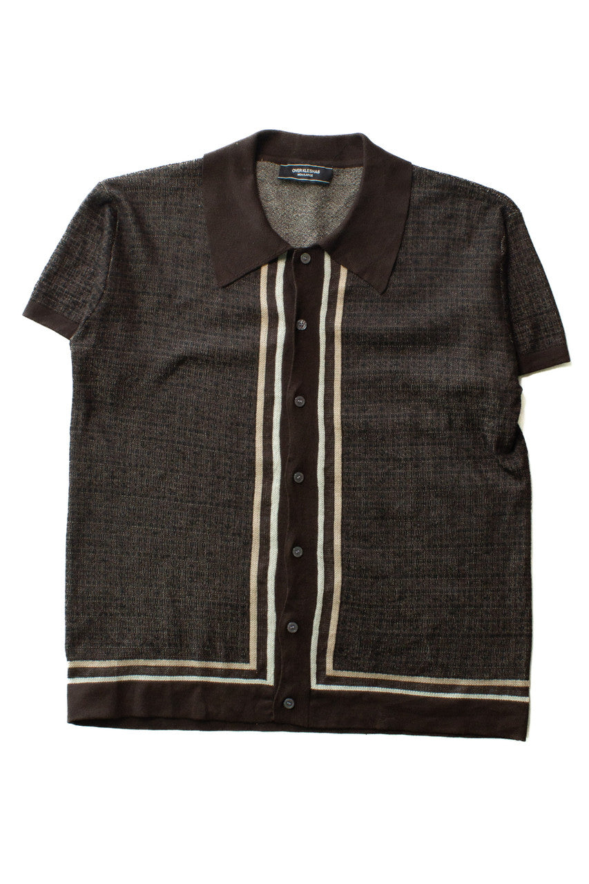 Over Kleshas Short Sleeve Button Up Shirt (2000s)