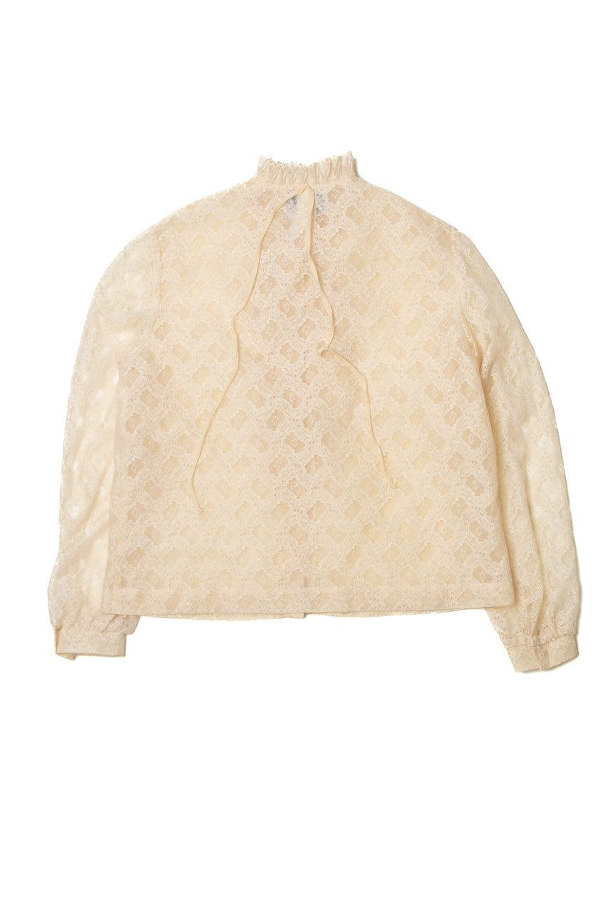 Vintage Leslie Fay Lace Blouse