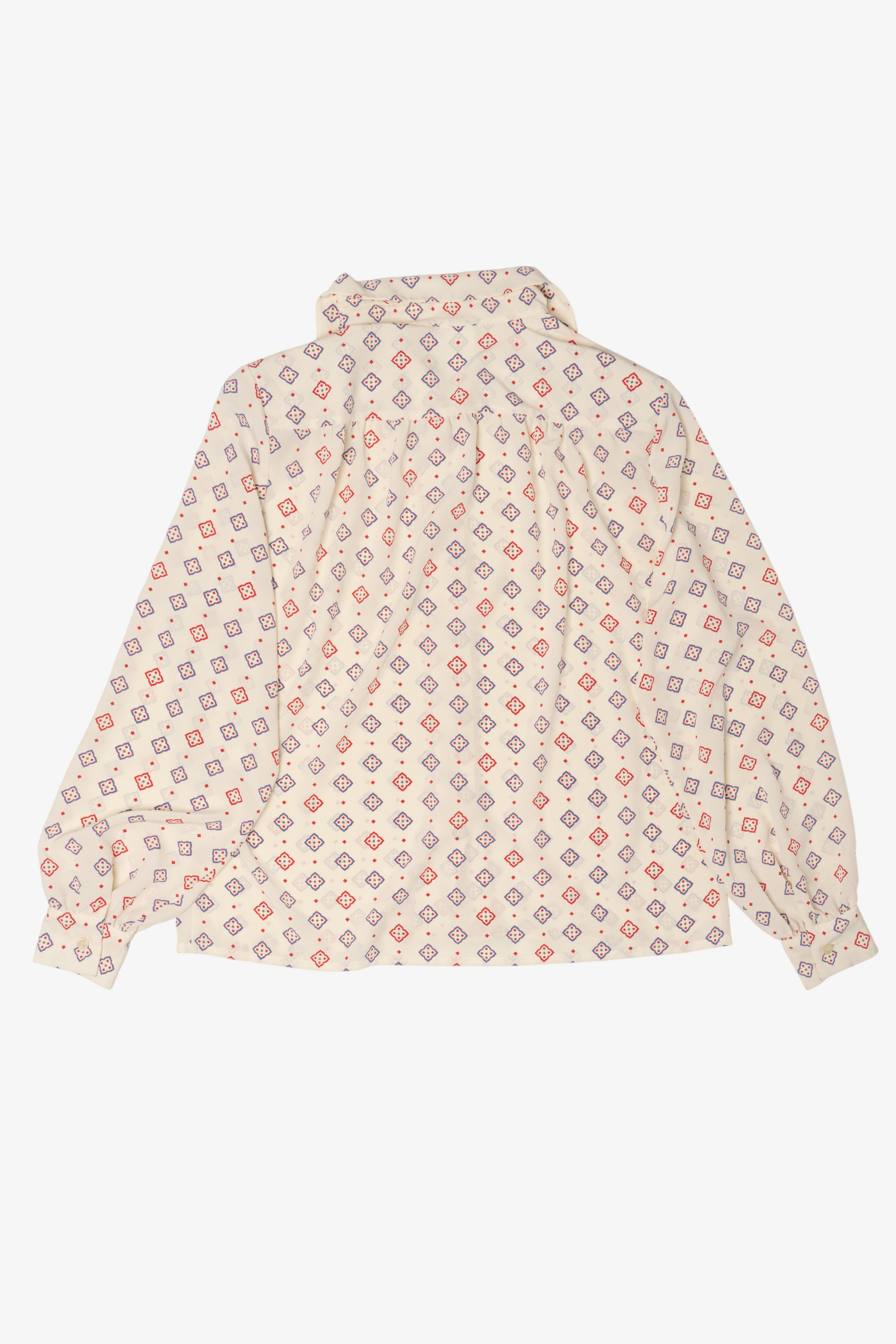 Vintage Bleyle Geometric Pattern Button Up Shirt (1980s)
