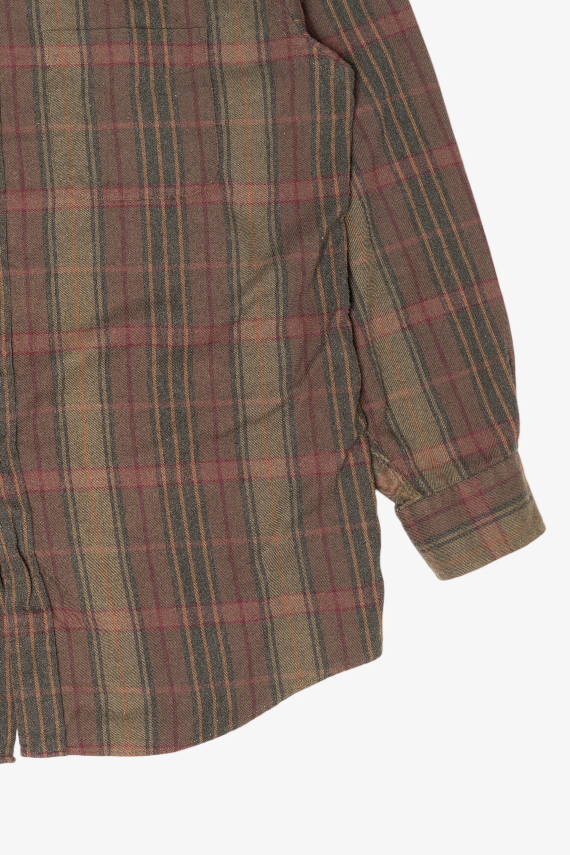 Brown Plaid Joe's Casual Button Up Shirt