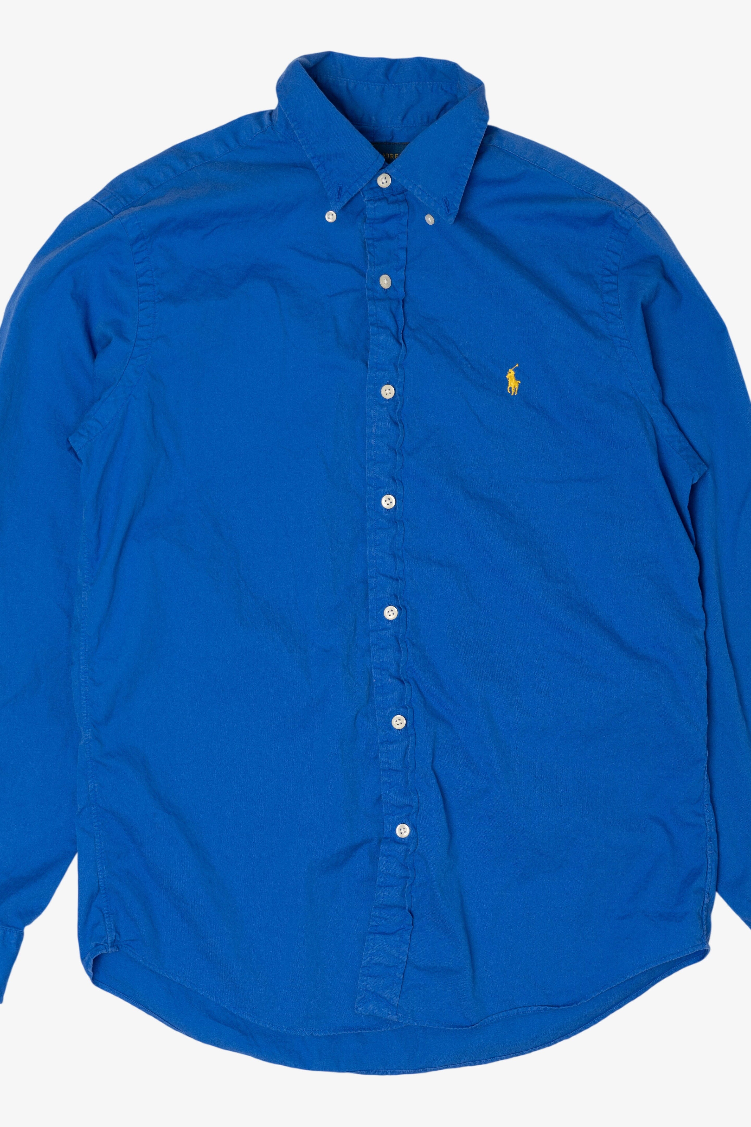 Vintage Blue Ralph Lauren Button Up Shirt (1990s)