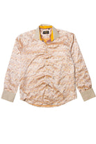 Vintage   Button Up Patterned Shirt