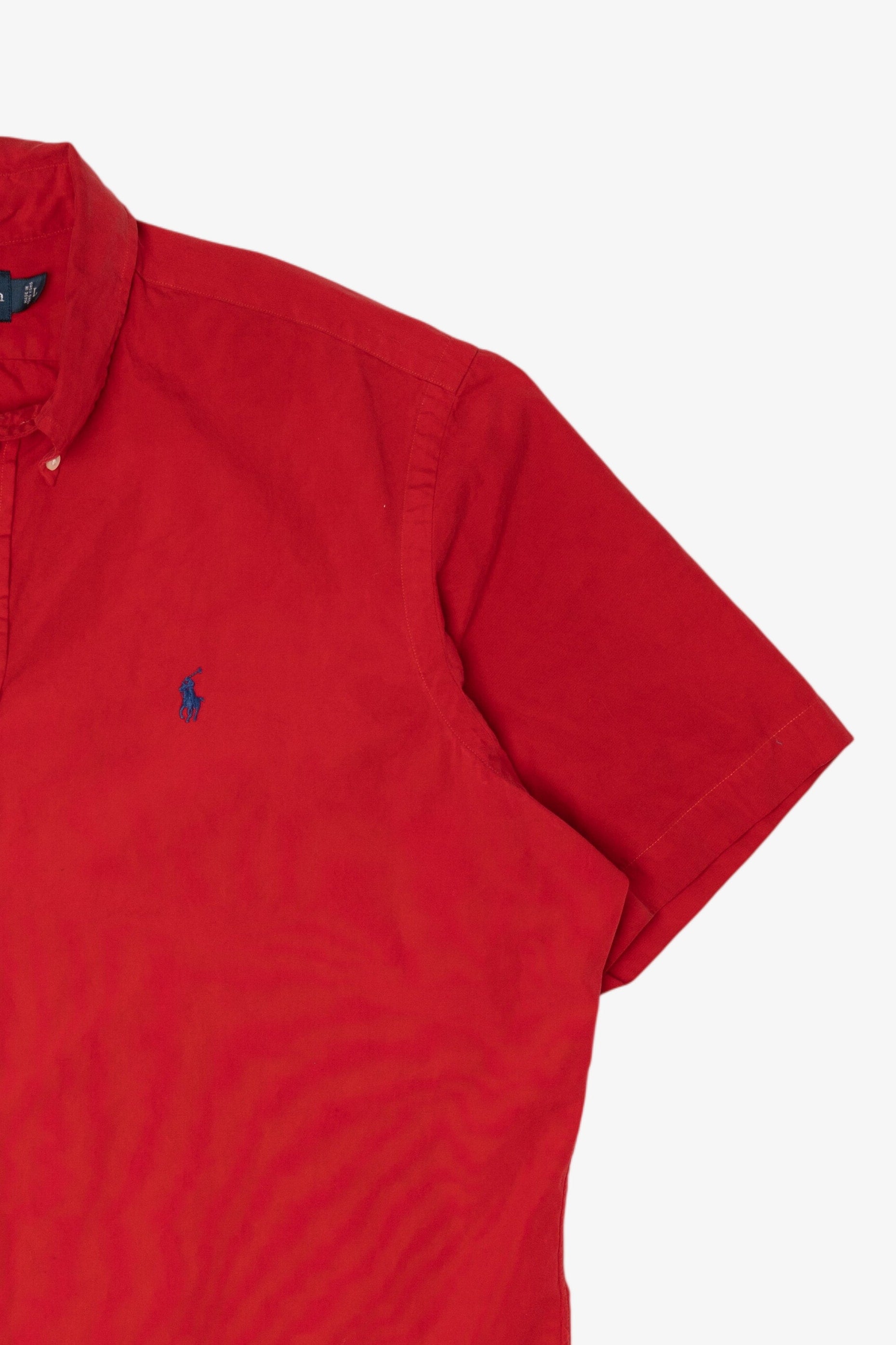 Vintage Red Ralph Lauren Button Up Shirt (1990s)