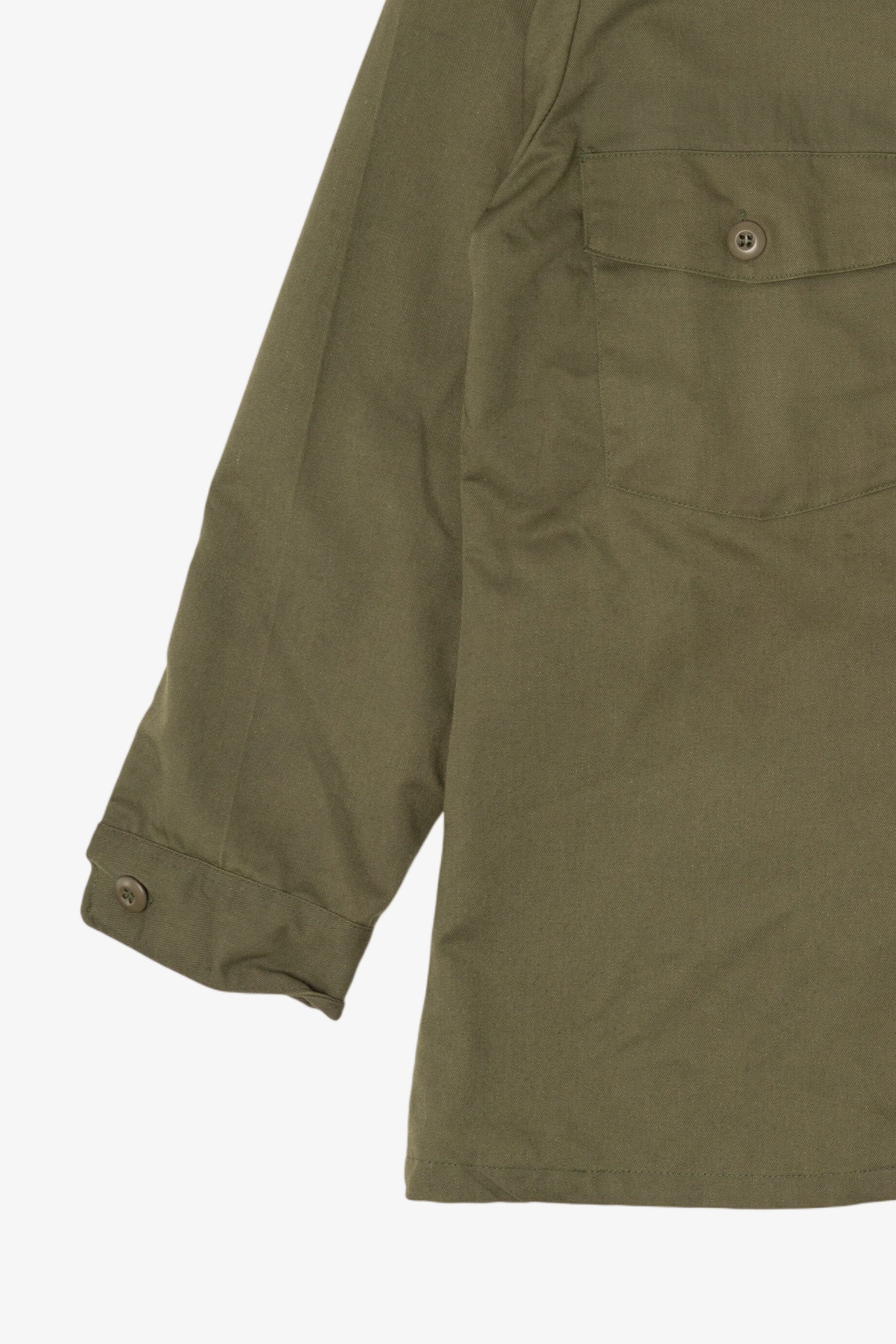 Vintage Army Green US Military Button Up Shirt (1980s)
