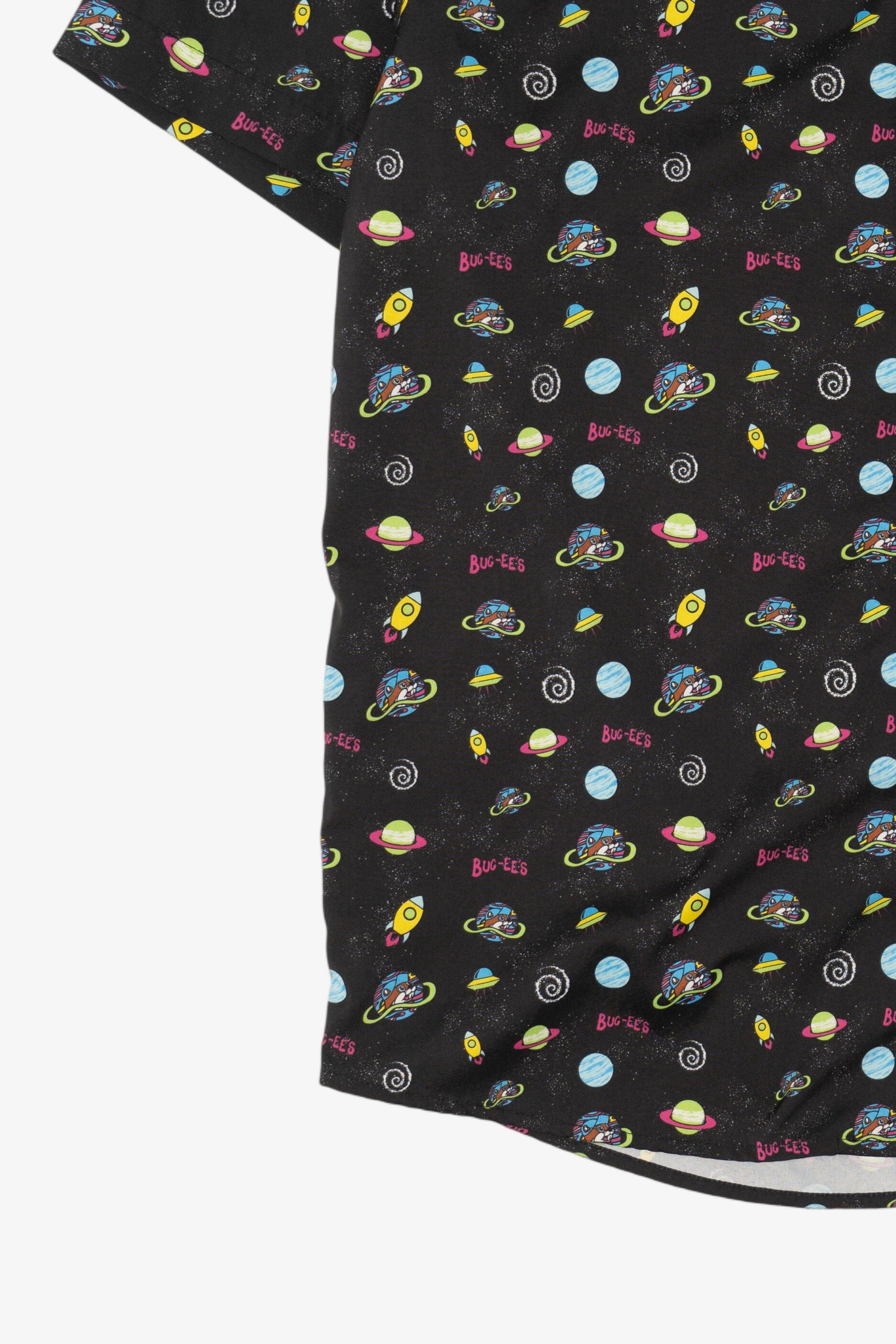 Buc-ee's Space Pattern Button Up Shirt (2020s)