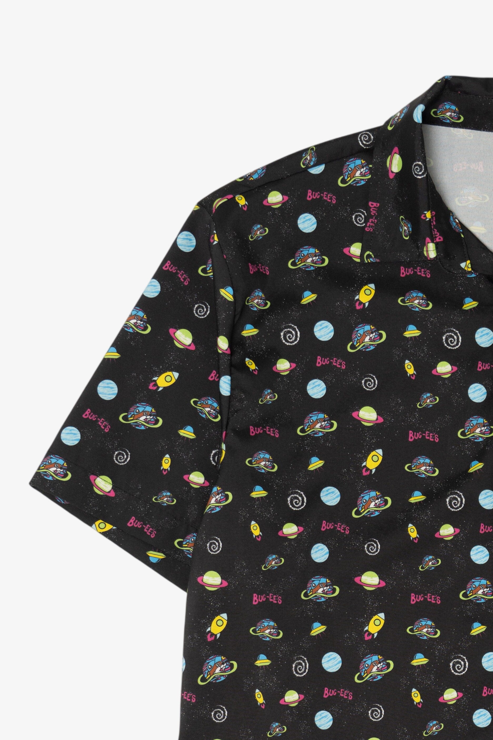 Buc-ee's Space Pattern Button Up Shirt (2020s)