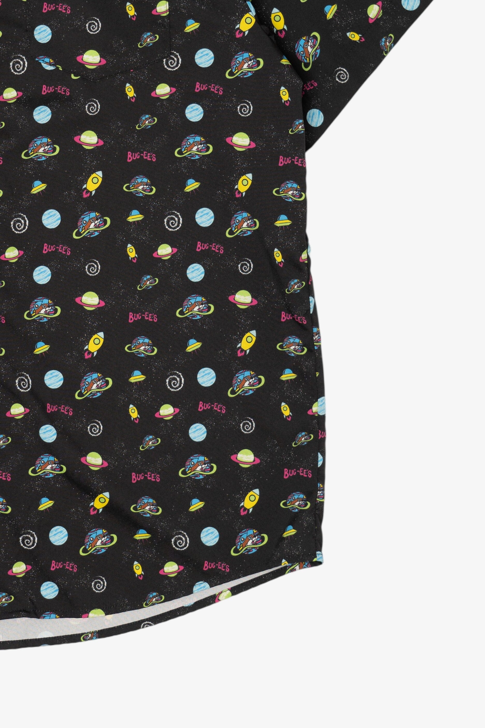 Buc-ee's Space Pattern Button Up Shirt (2020s)