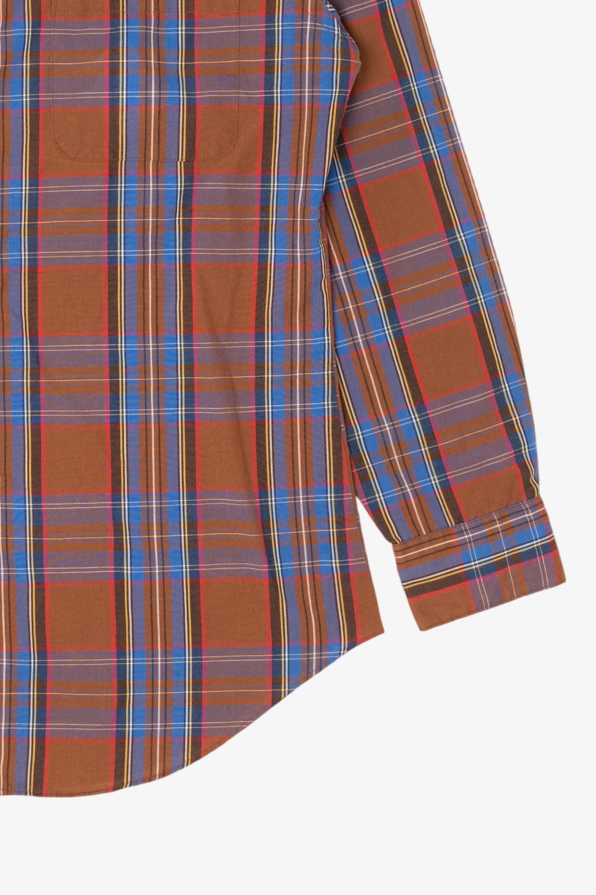 Vintage Brown Oakton Limited Plaid Button Up Shirt (1980s)