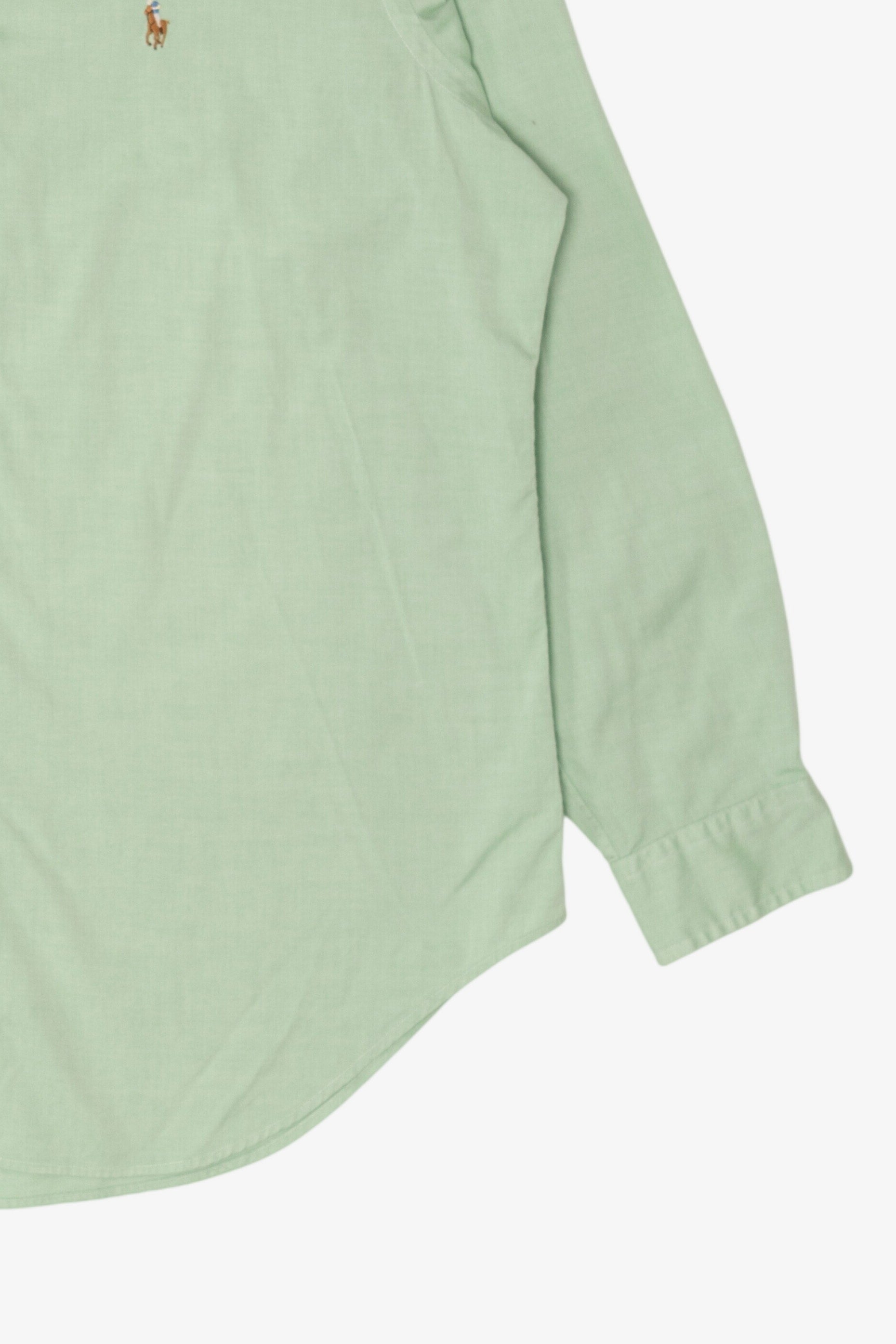 Vintage Light Green Ralph Lauren Button Up Shirt (1990s)