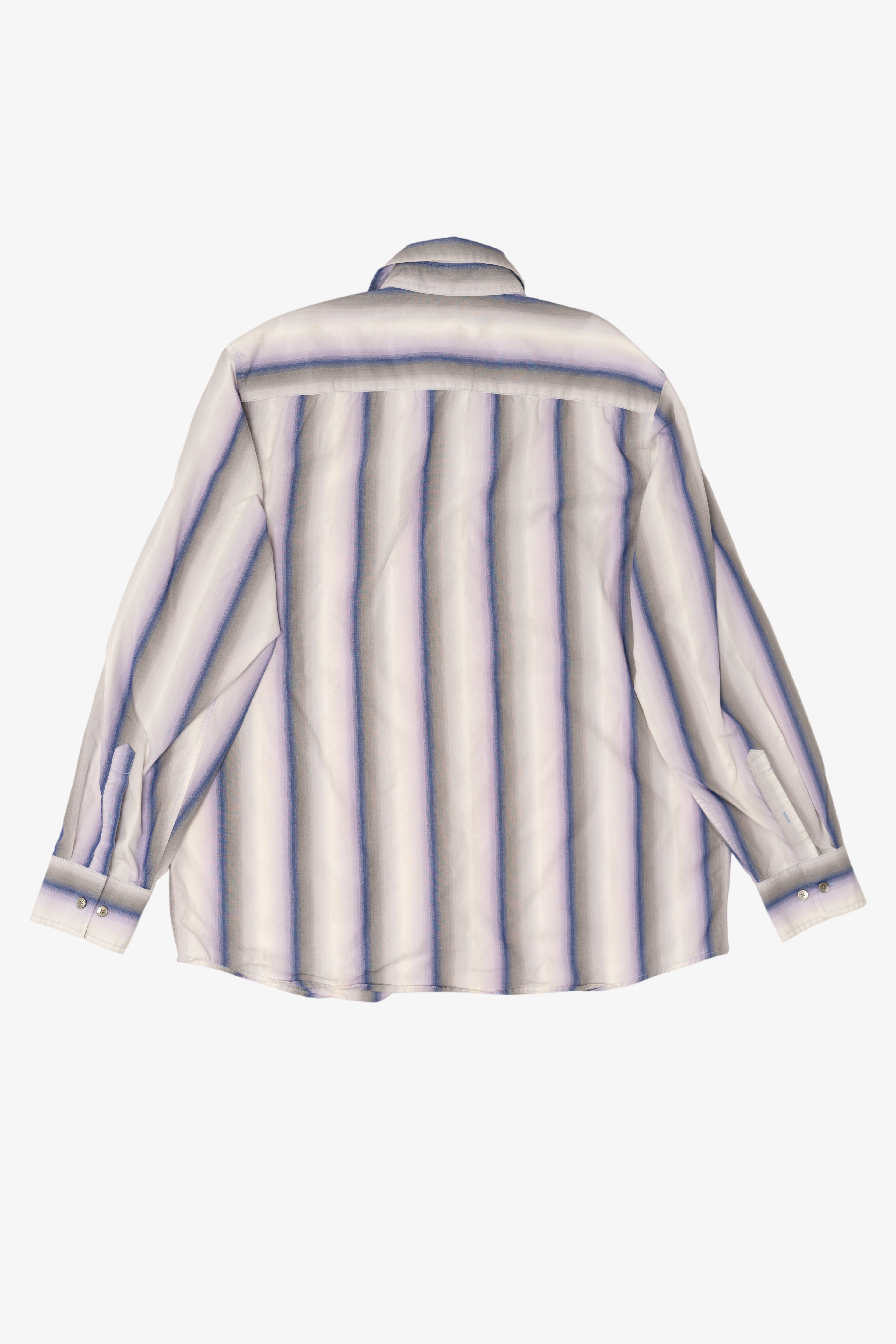 Vintage Striped Calvin Klein Button Up Shirt (1990s)
