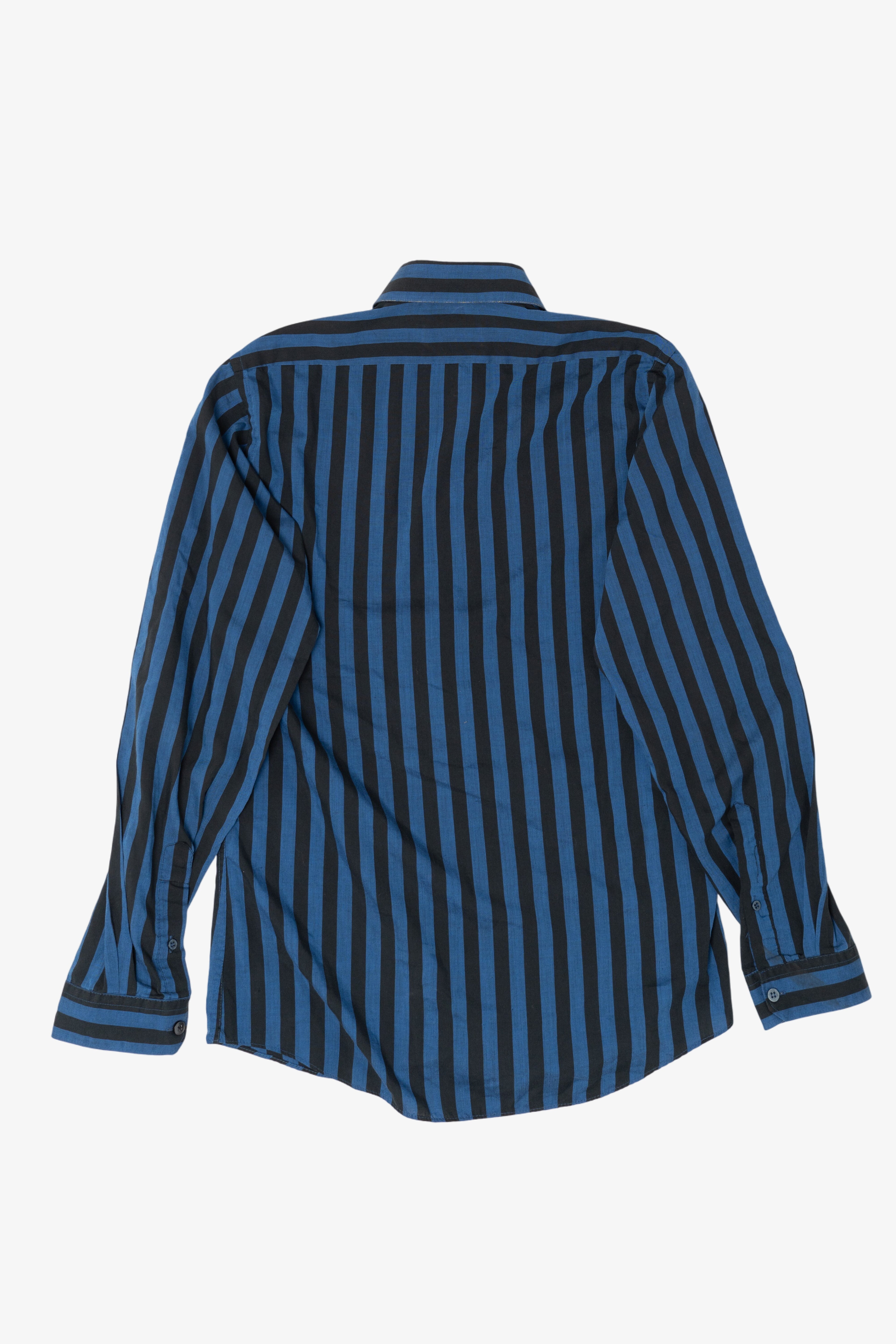 Vintage Striped Progressions Button Up Shirt (1990s)