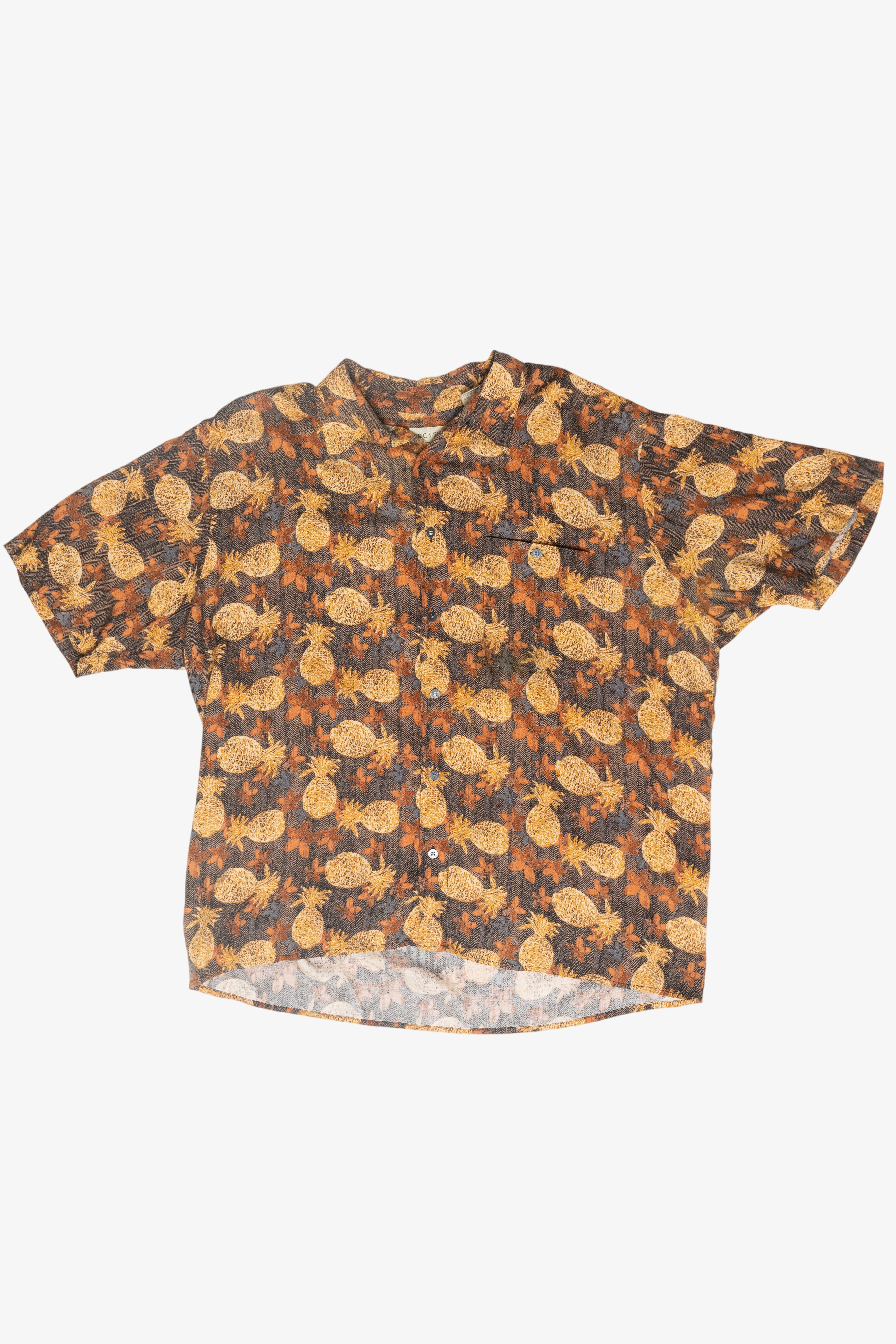 Vintage Pineapples Hawaiian Shirt (2000s)
