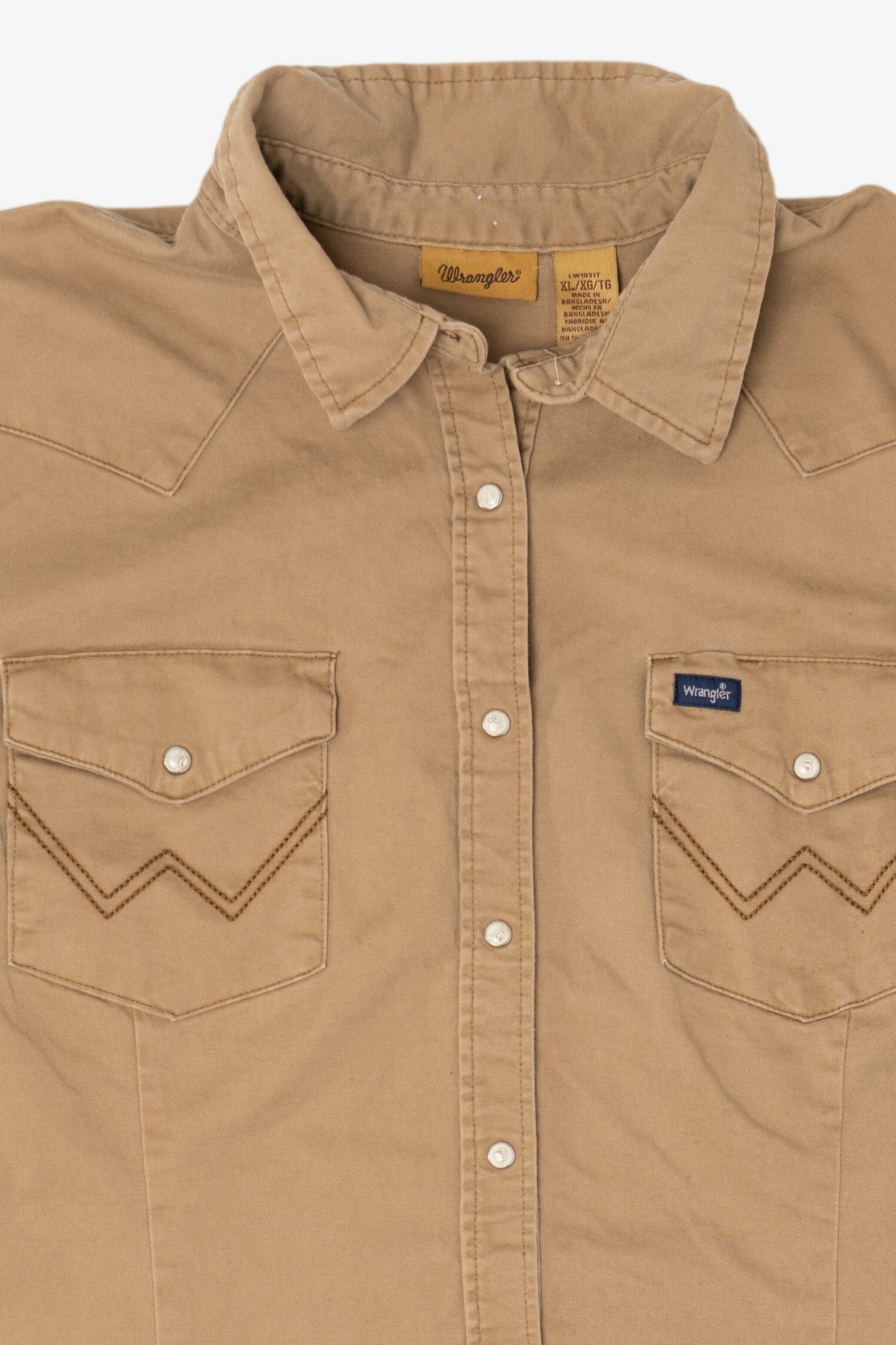 Vintage Wrangler Western Button Up Shirt (1990s)