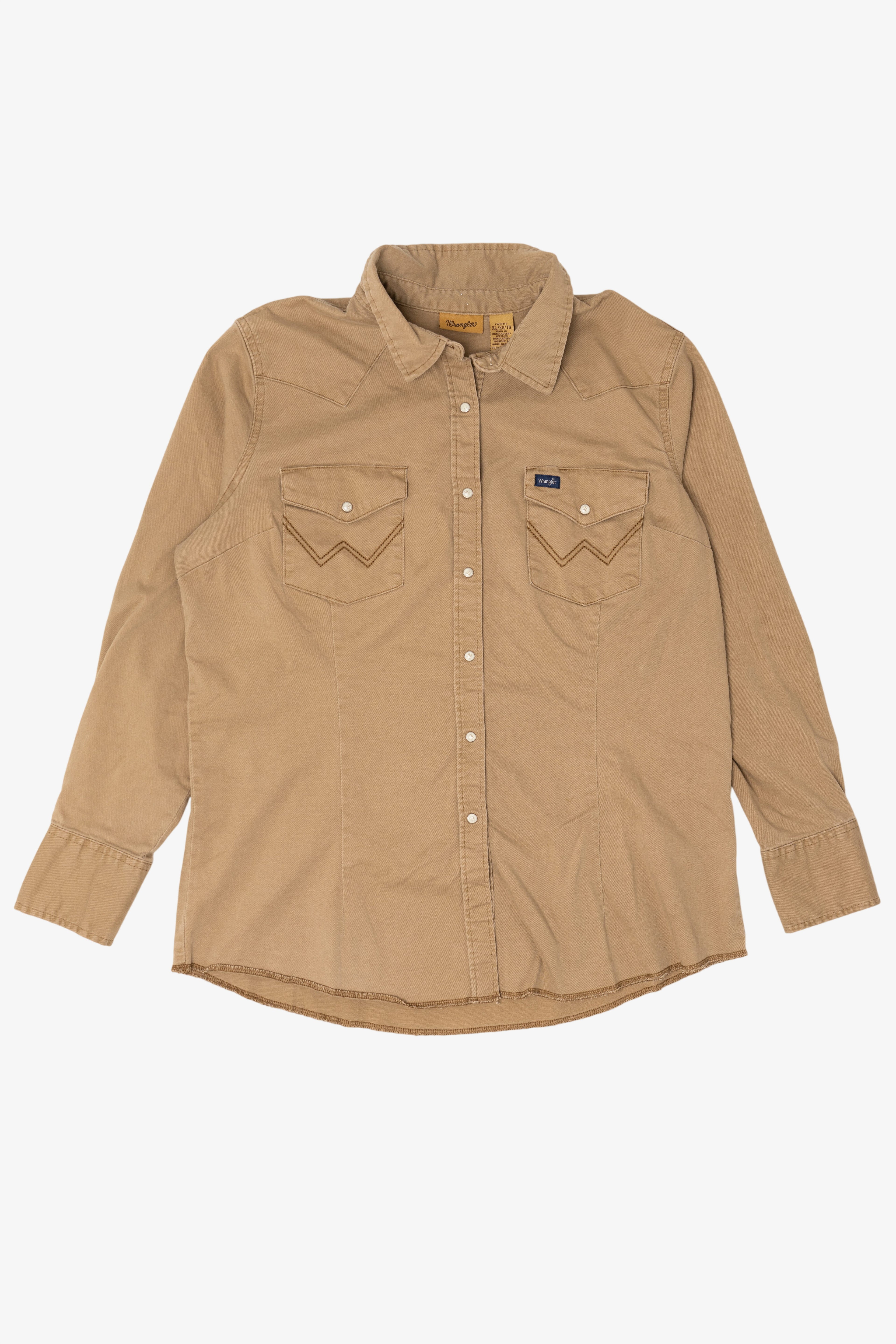 Vintage Wrangler Western Button Up Shirt (1990s)