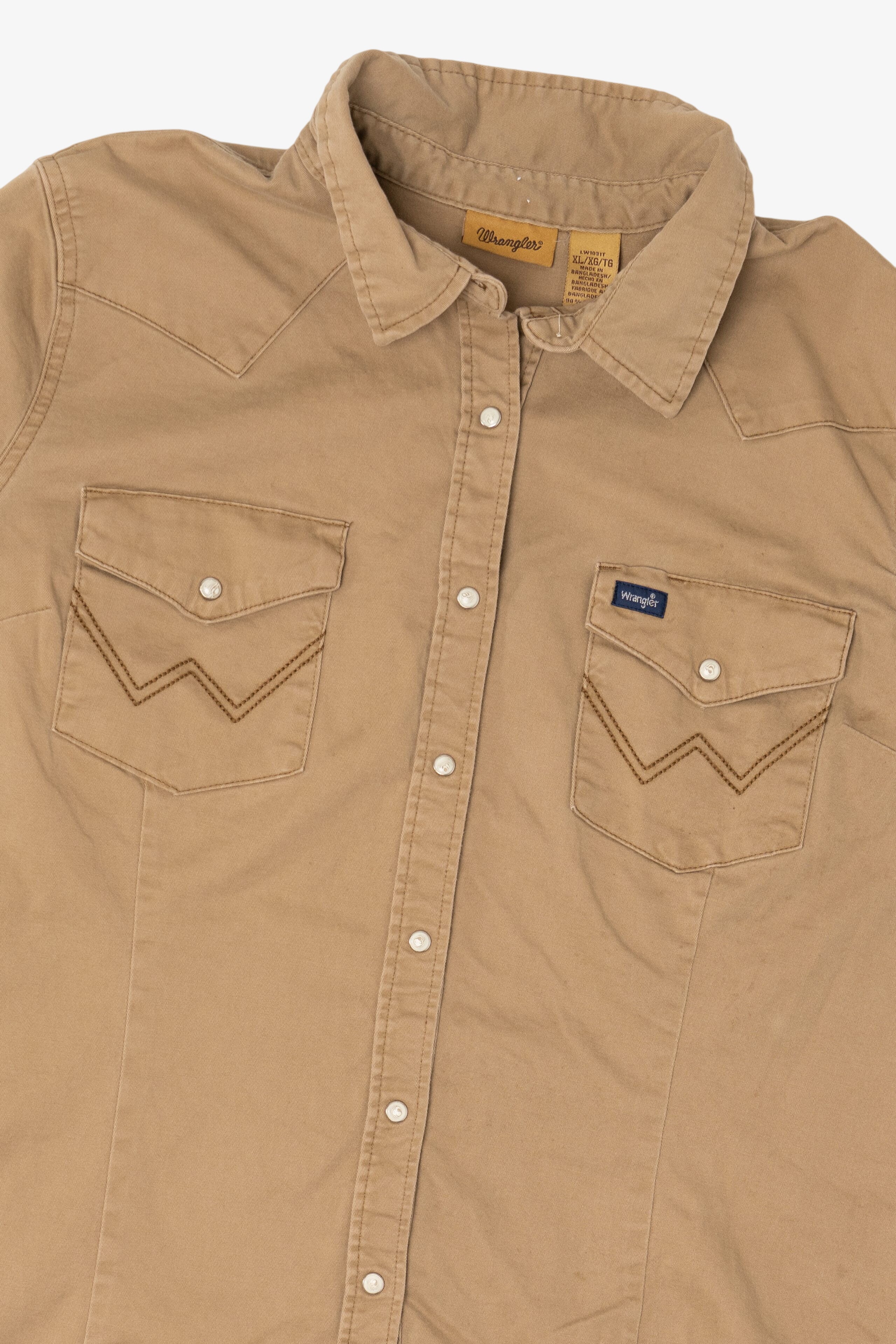 Vintage Wrangler Western Button Up Shirt (1990s)
