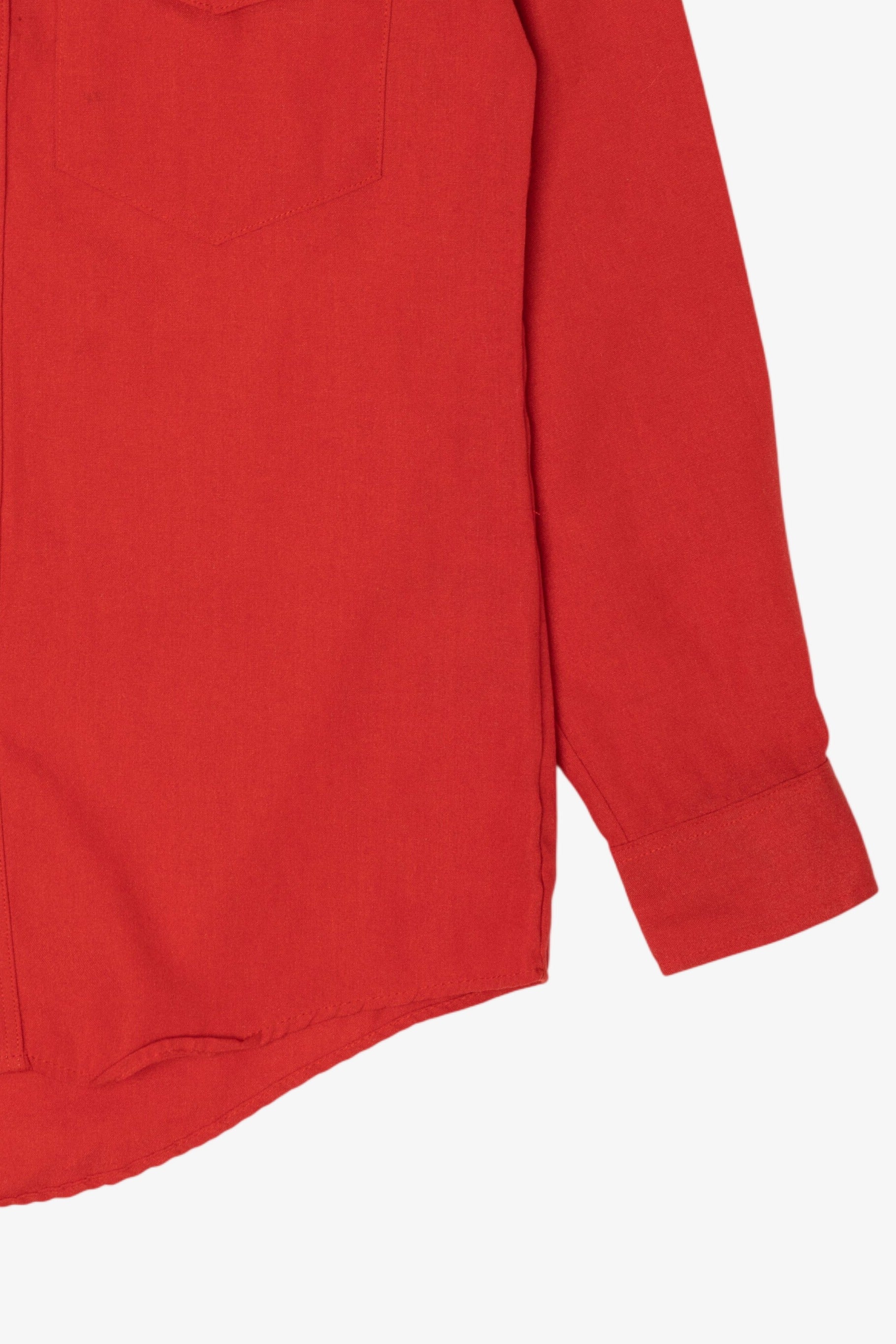 Red Bulwark Exxon Mobile Flame Resistant Button Up Shirt (2010s)
