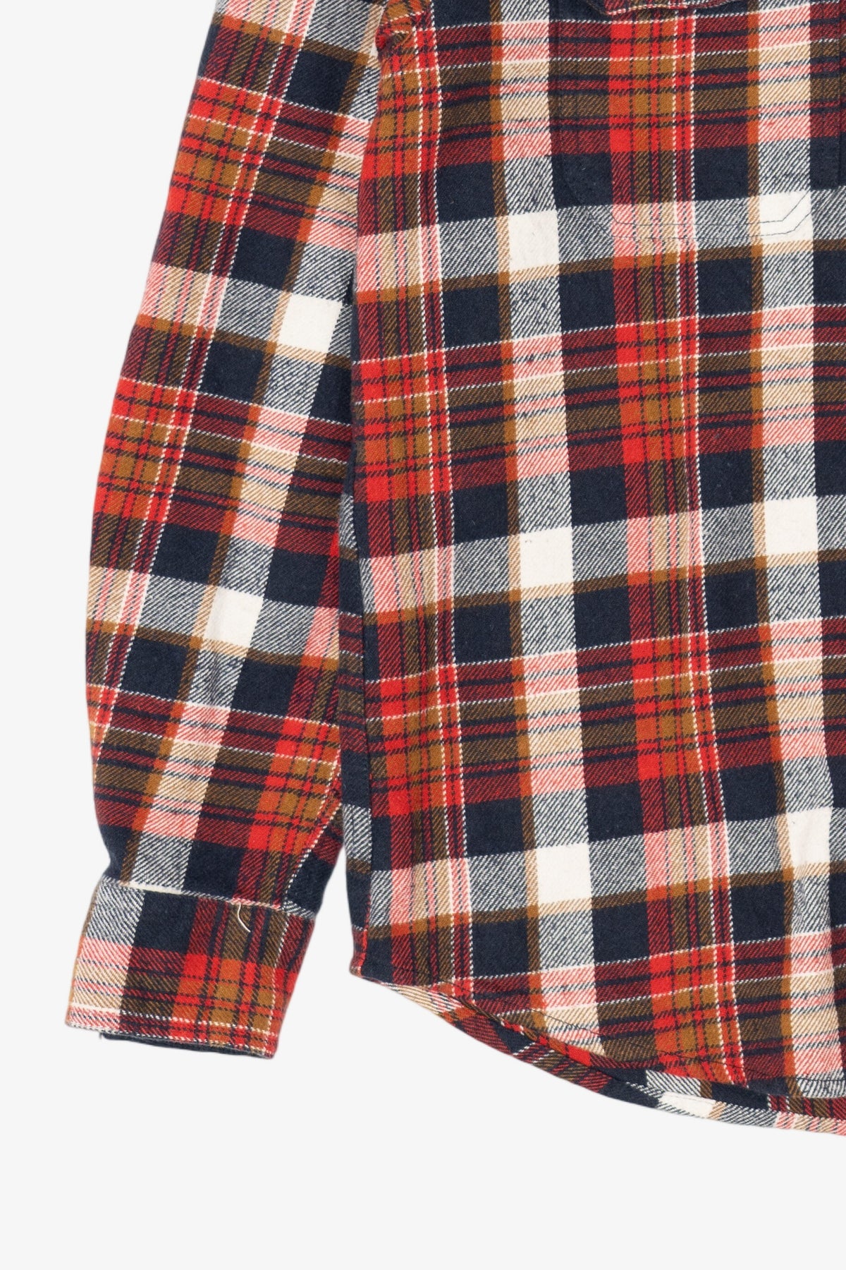 Red And Blue Plaid Rainforest Button Up Shirt (2010s)