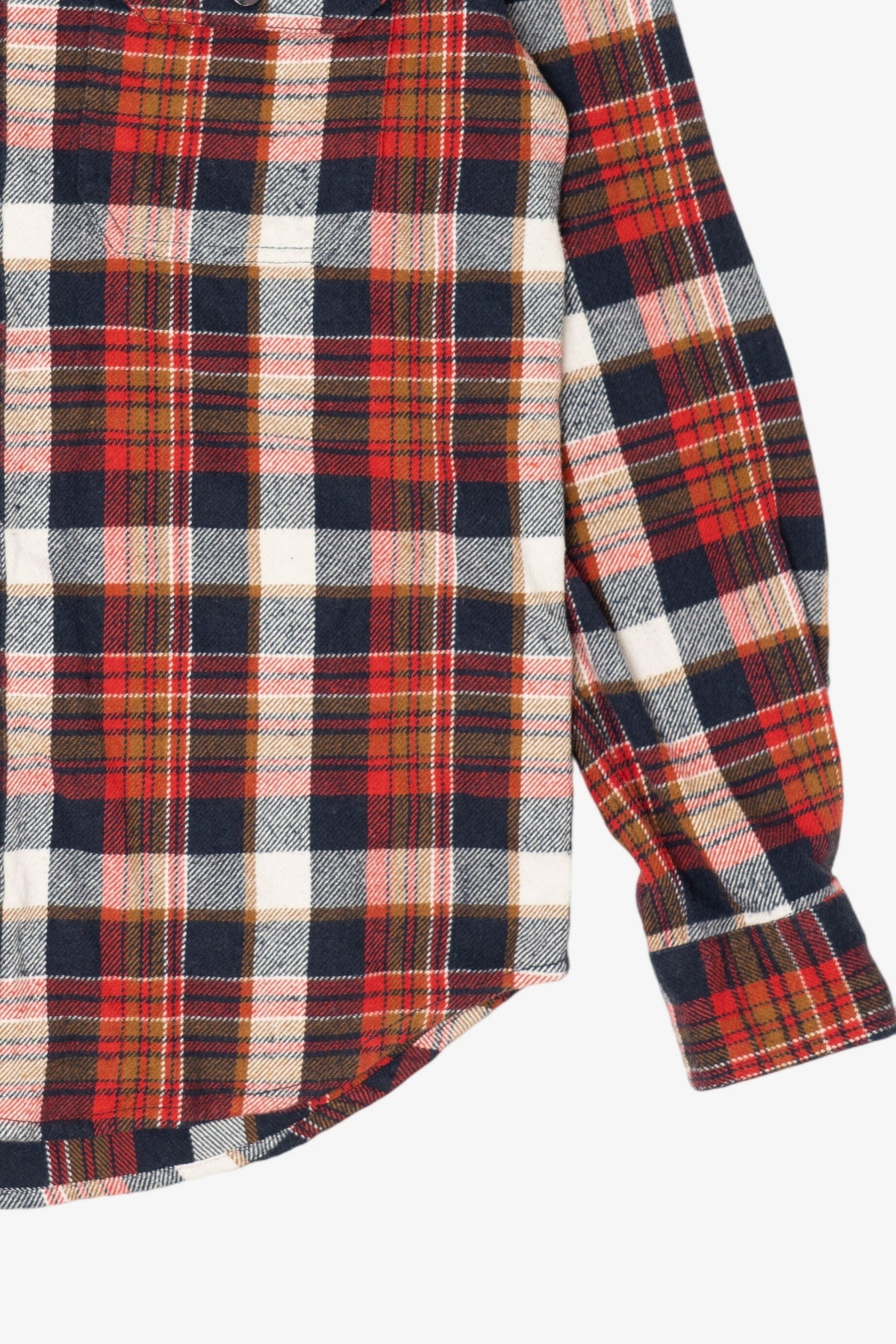 Red And Blue Plaid Rainforest Button Up Shirt (2010s)